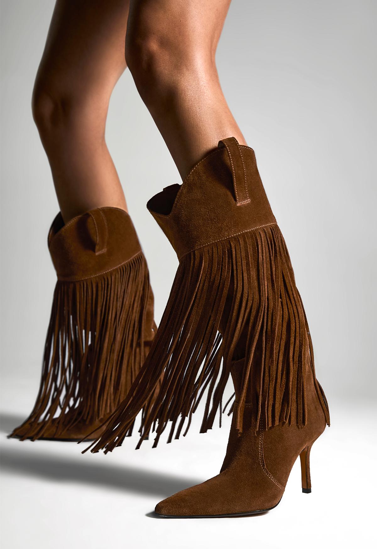 Raffaela Up Fringes Boot Female Product Image