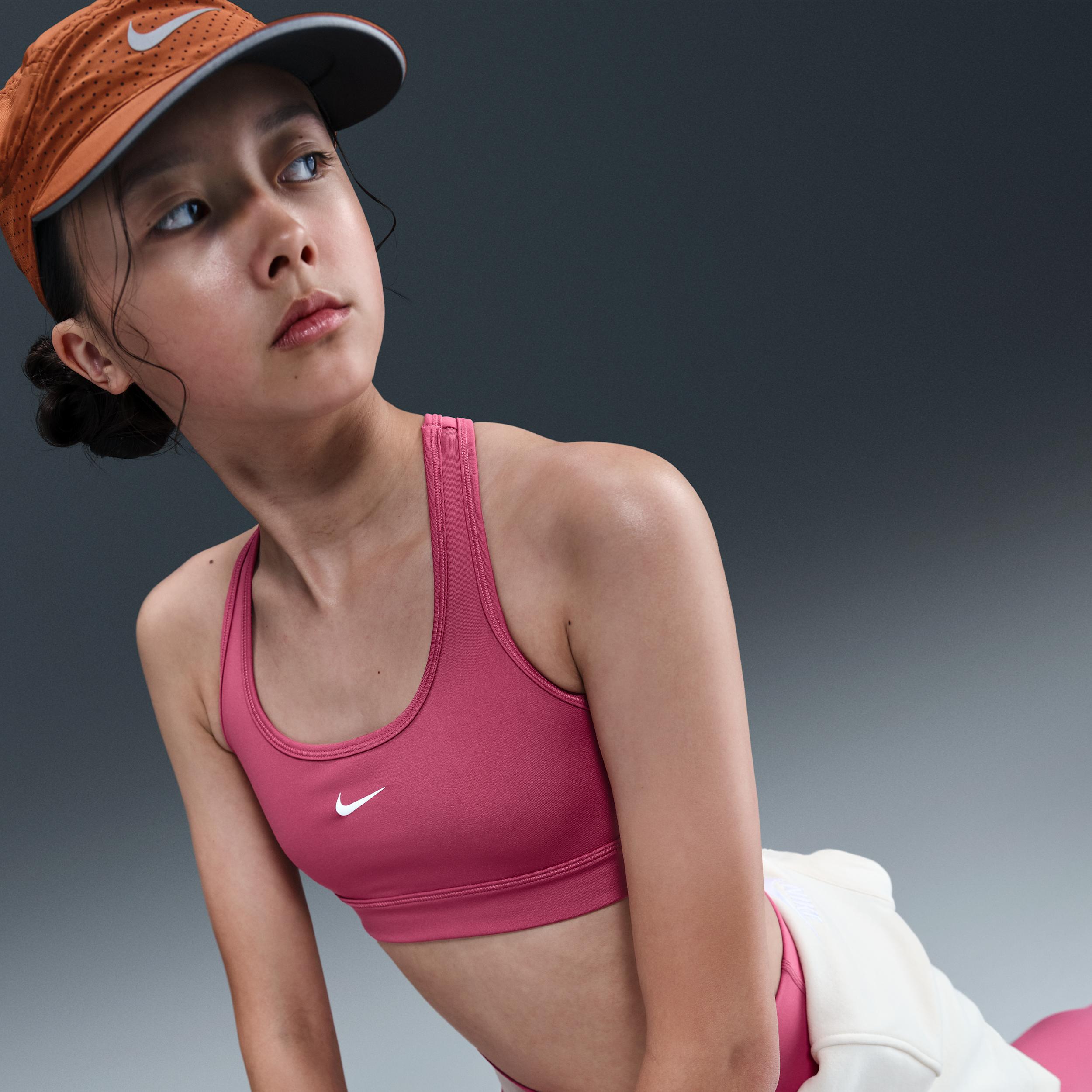 Nike Women's Swoosh Girls' Sports Bra Product Image
