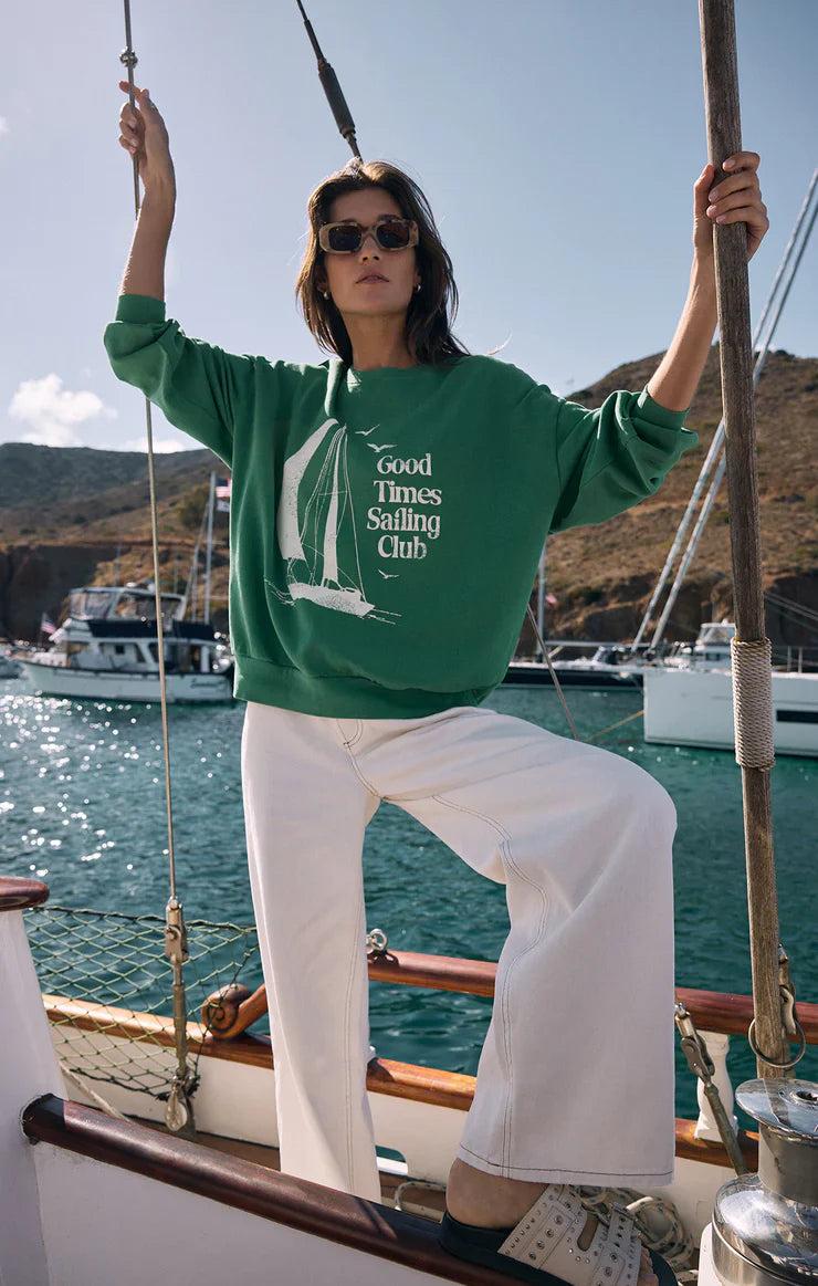 SAIL AWAY SUNDAY SWEATSHIRT *FS Product Image