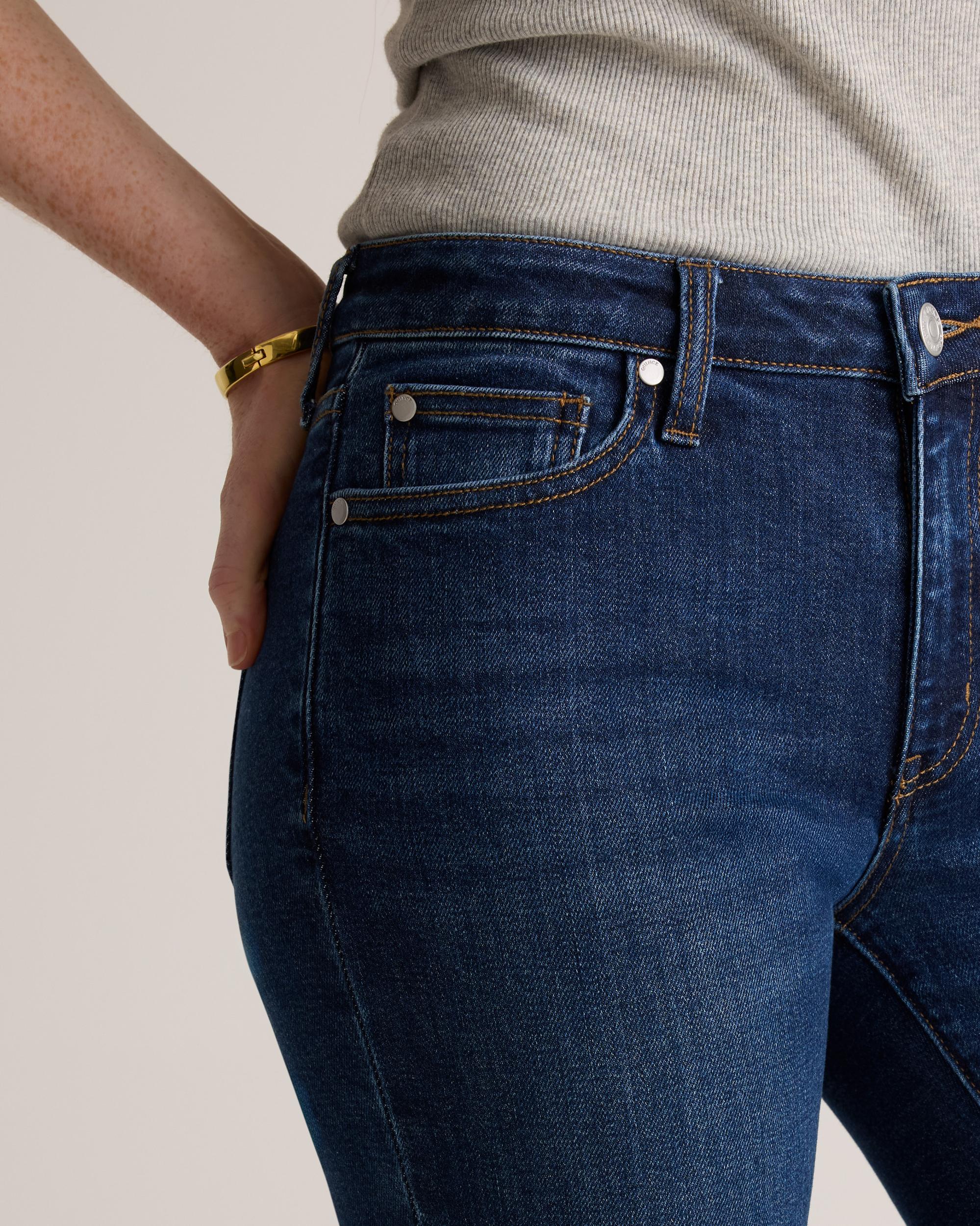 Quince | Women's Luna Stretch Flare Jeans Organic Cotton Product Image