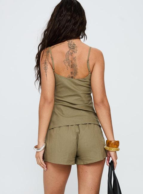 Summer Soiree Bead Detail Set Green Product Image