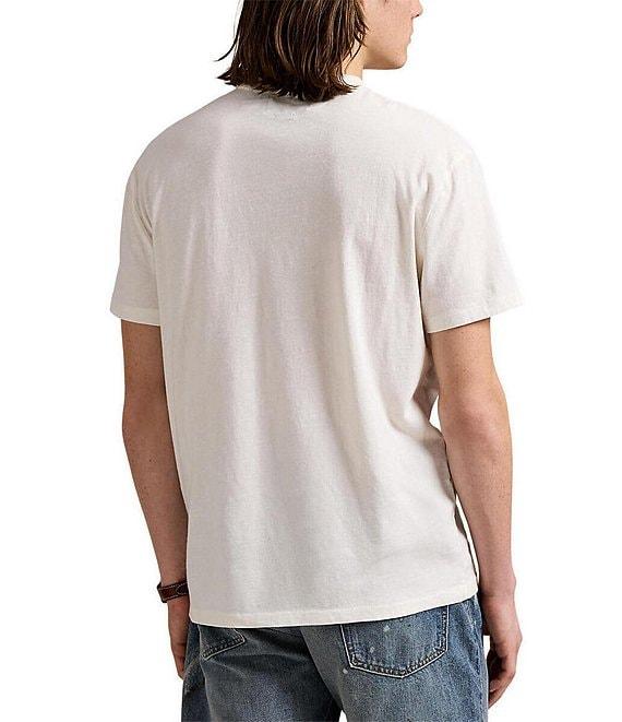 Polo Ralph Lauren Classic Fit Slub Jersey Graphic Short Sleeve T-Shirt Product Image