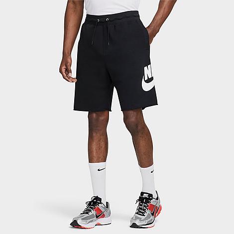 Nike Mens Nike Club Alumni FT Shorts - Mens Sail/Sail/Black Product Image