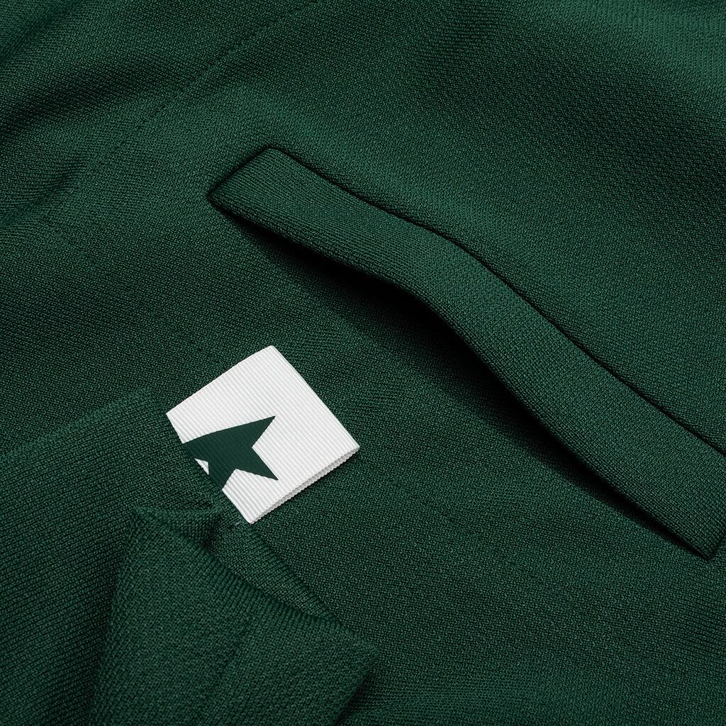 Women's Star Zipped Track Jacket - Bright Green Female Product Image