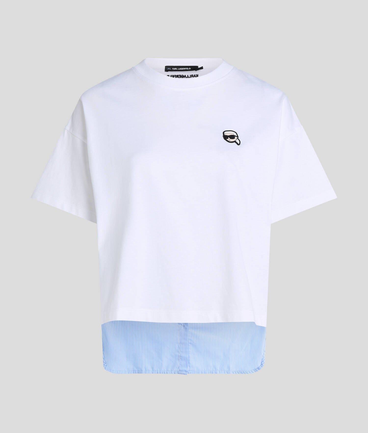 IKON FABRIC MIX T-SHIRT Product Image