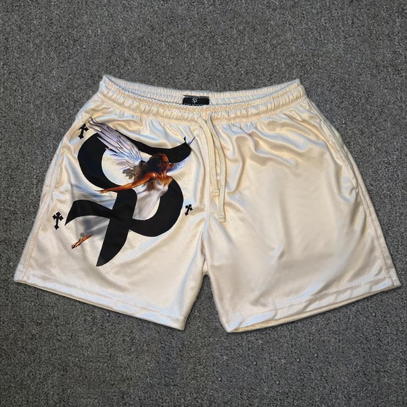 Sopula Faith Goddess Cross Print Shorts Product Image