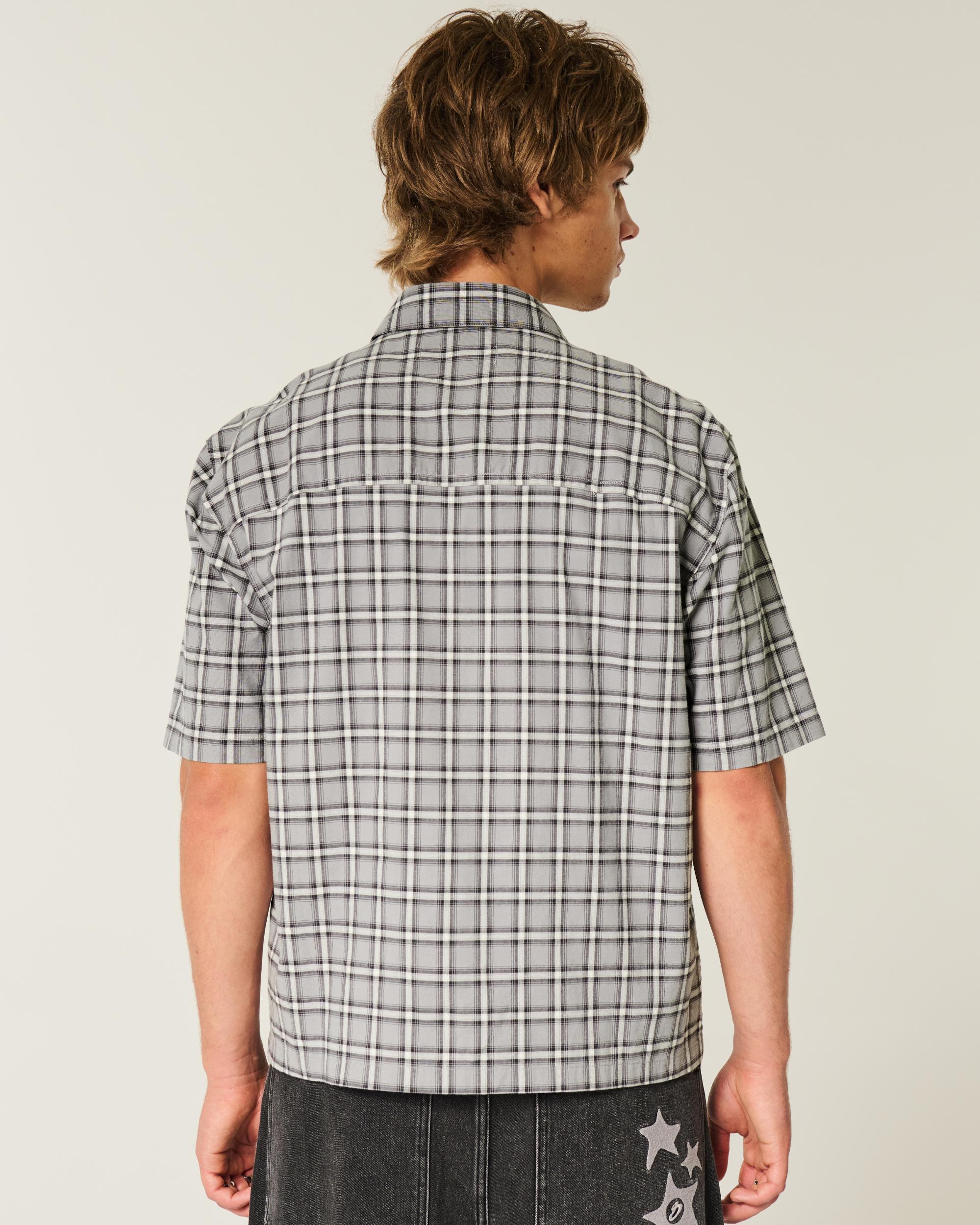 Boxy Short-Sleeve Shirt Product Image