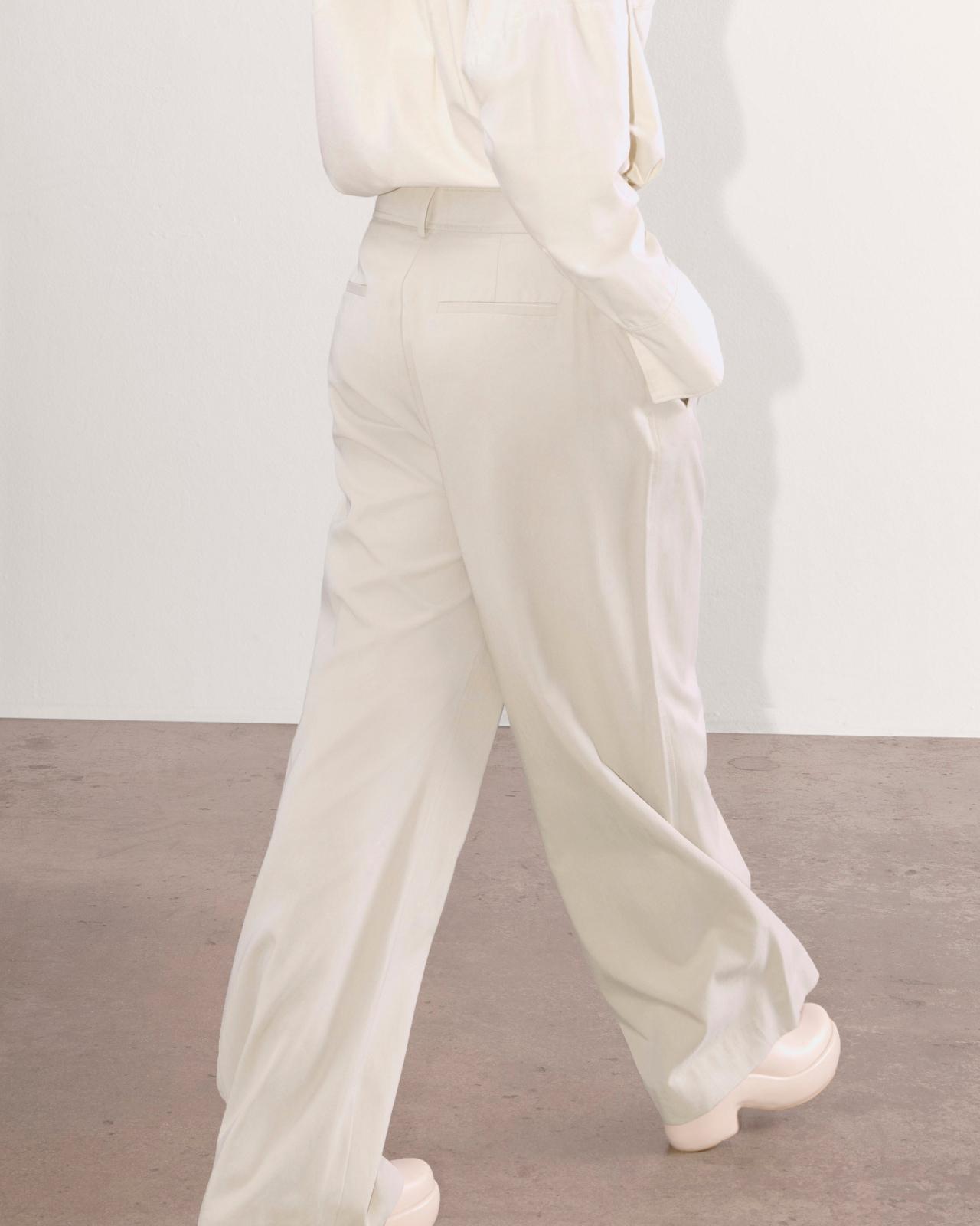 Womens Draper Pleated Pant in Buttersmooth by Everlane Product Image