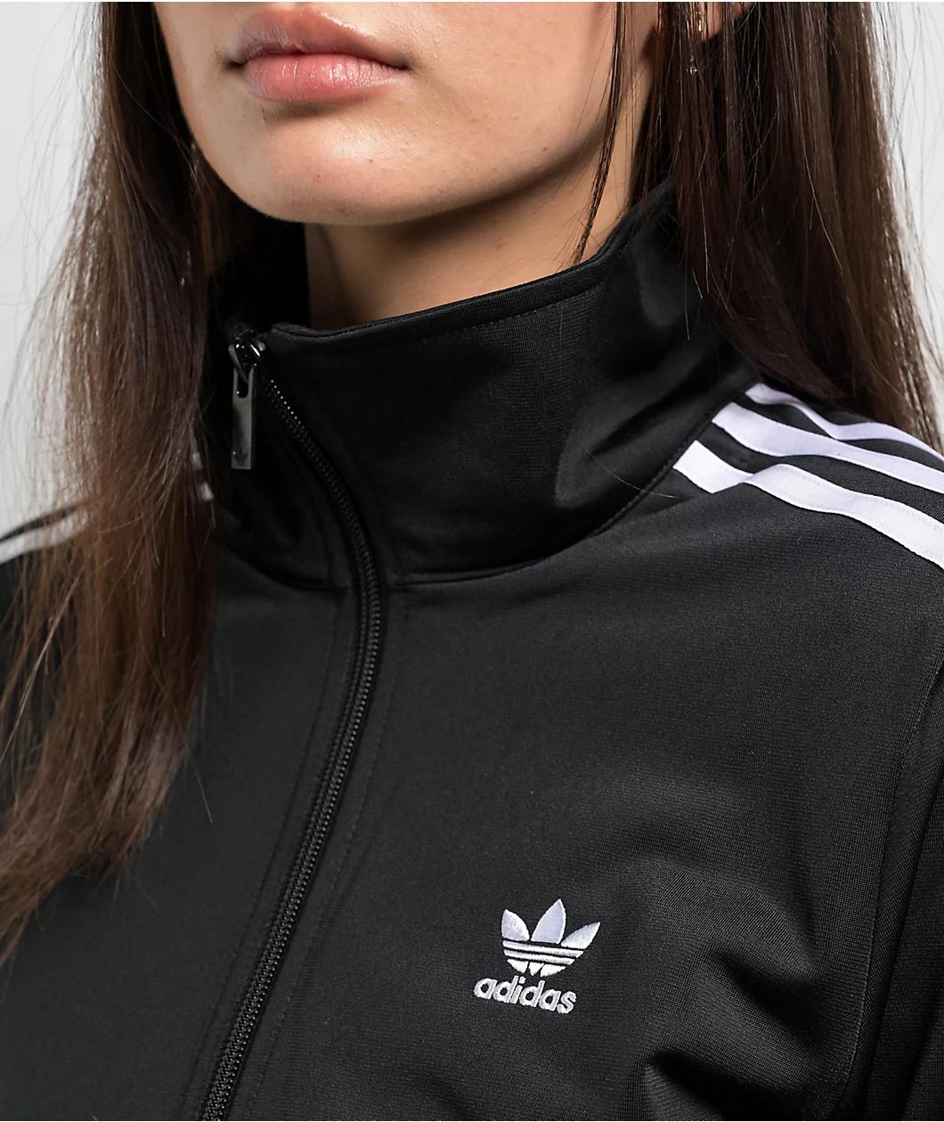 adidas Adicolor Classics Firebird Black Track Jacket Product Image
