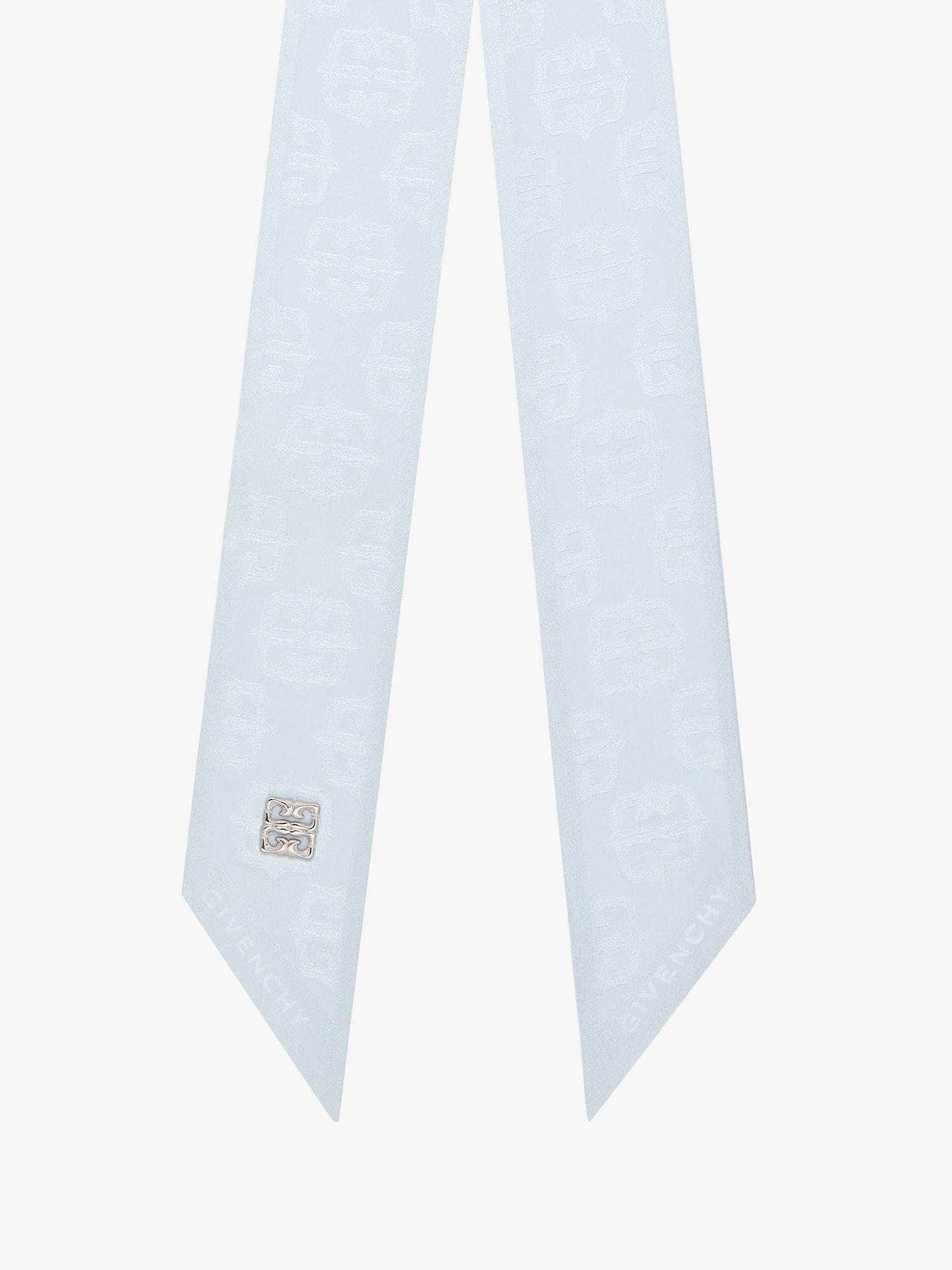 4G Liquid bandeau in silk with 4G detail Product Image