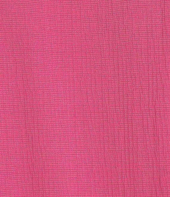 Calvin Klein Mixed Media Short Puff Sleeve Top Product Image