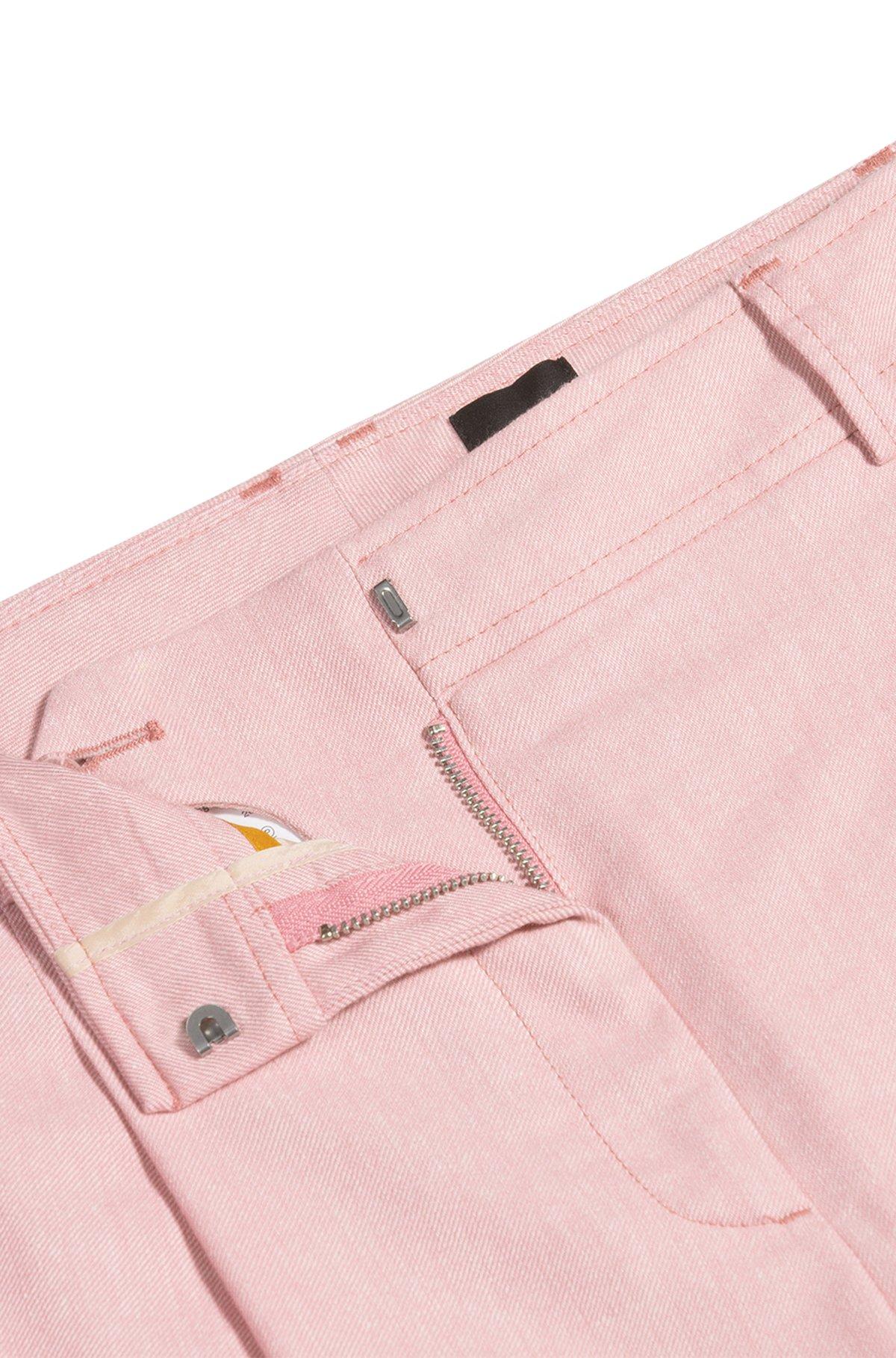 Formal shorts with front pleats Product Image