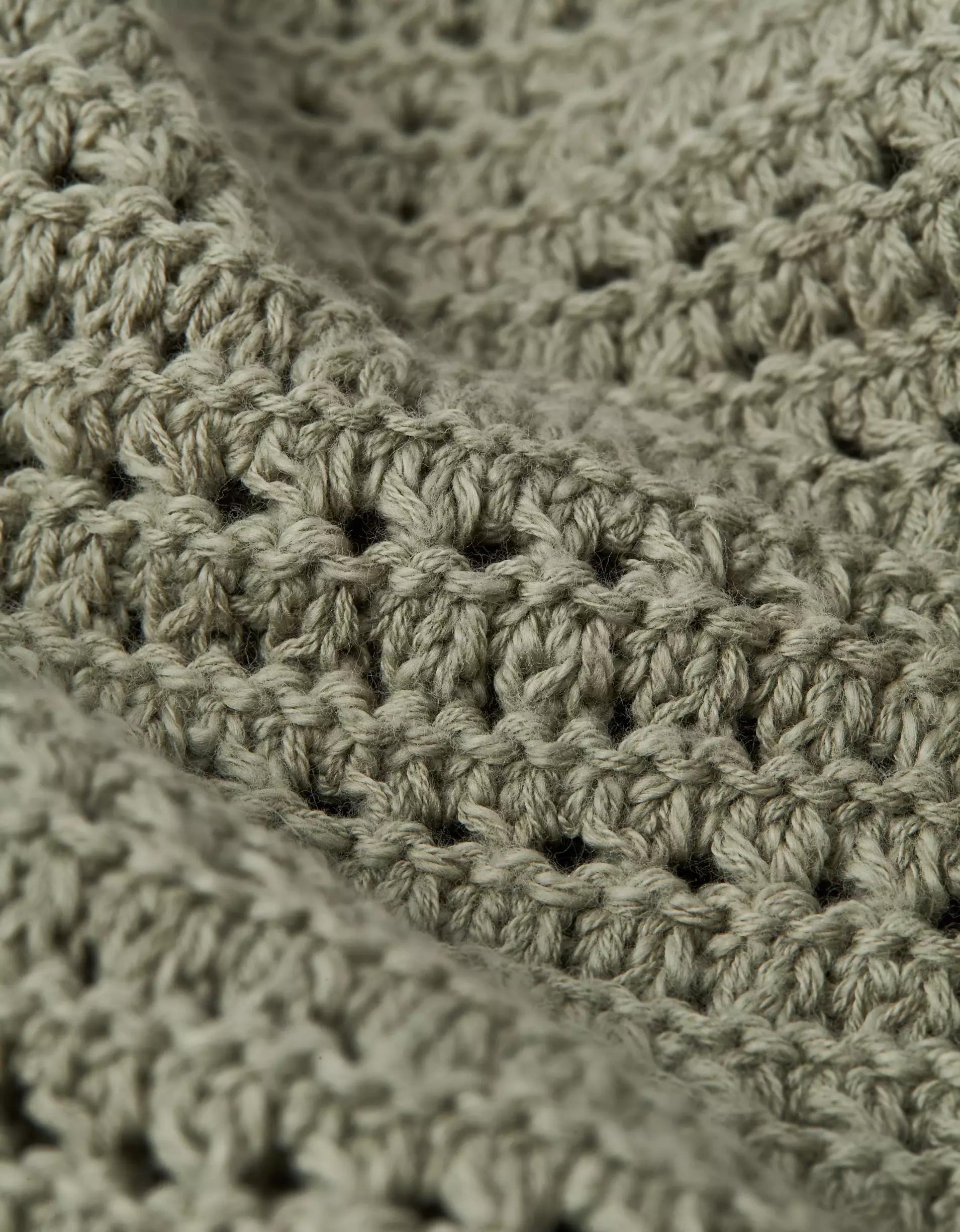 AE Open Knit Sweater T-Shirt Product Image