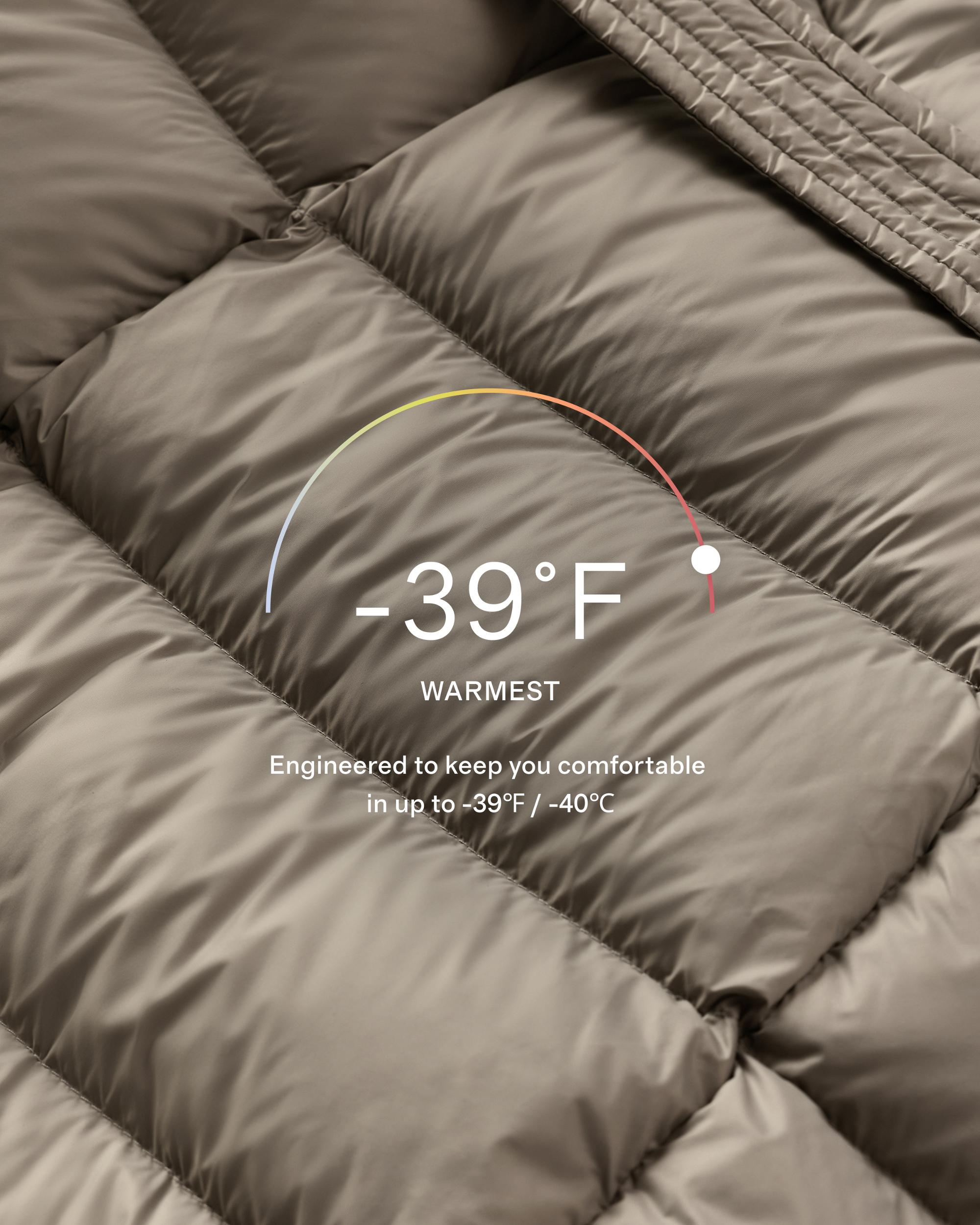 Quince | Women's Responsible Down Belted Puffer Maxi Coat Recycled Polyester Product Image