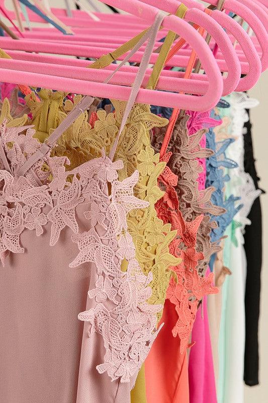 Hattie Lace Cami w/ Adjustable Straps Product Image