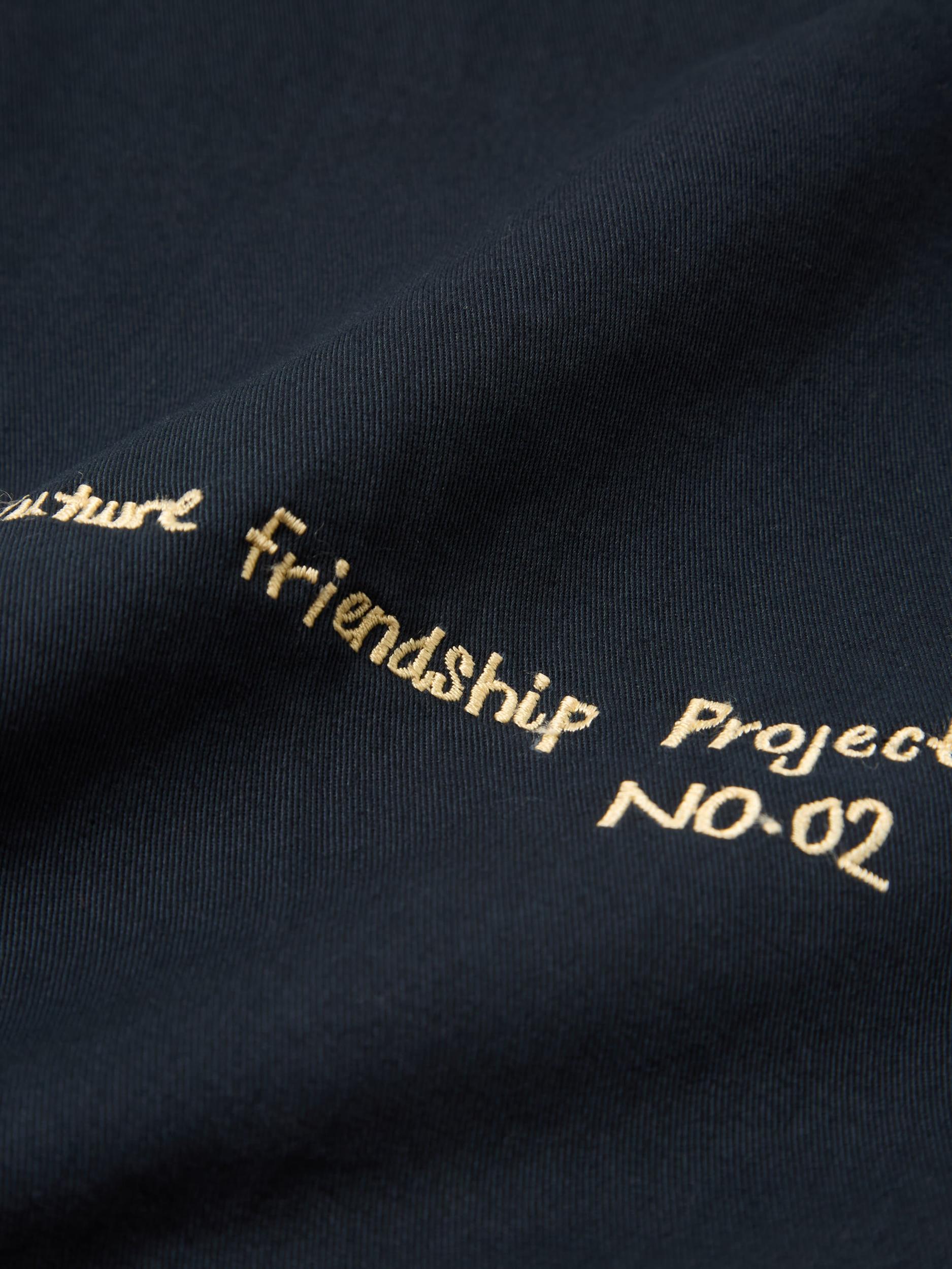 HHV x Universal Works Navy Twill Kyoto Work Shirt Product Image