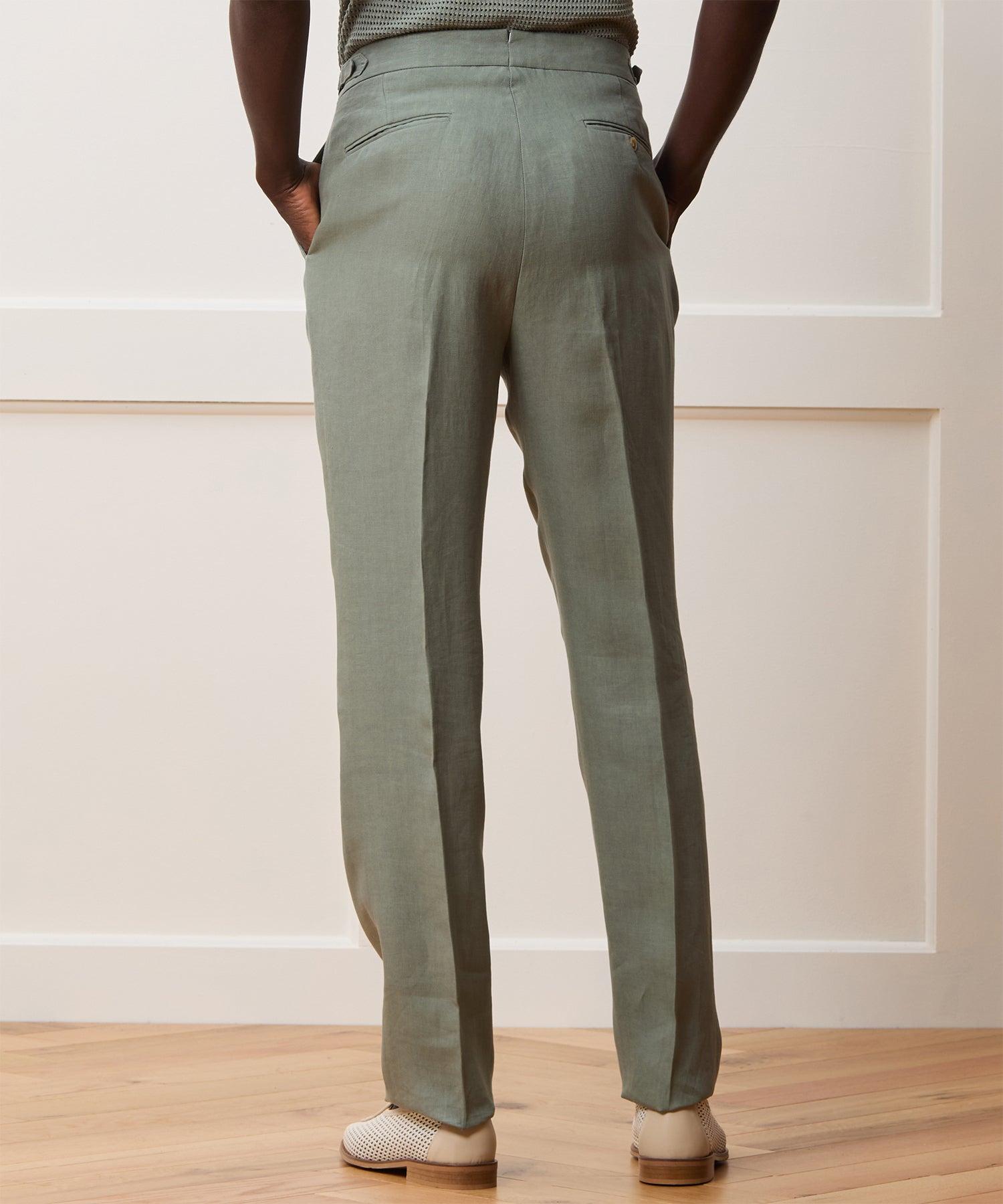 Italian Linen Double-Breasted Jacket Product Image