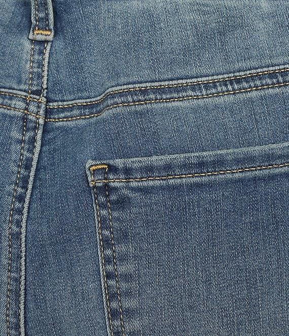 NYDJ Marilyn Cool Embrace® Stretch Denim Slim Straight Mid Rise Capri Stretch Jeans Product Image