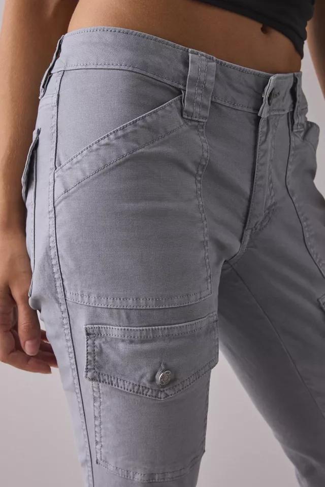 BDG Brigid Canvas Ultra Low-Rise Bootcut Utility Pant Product Image