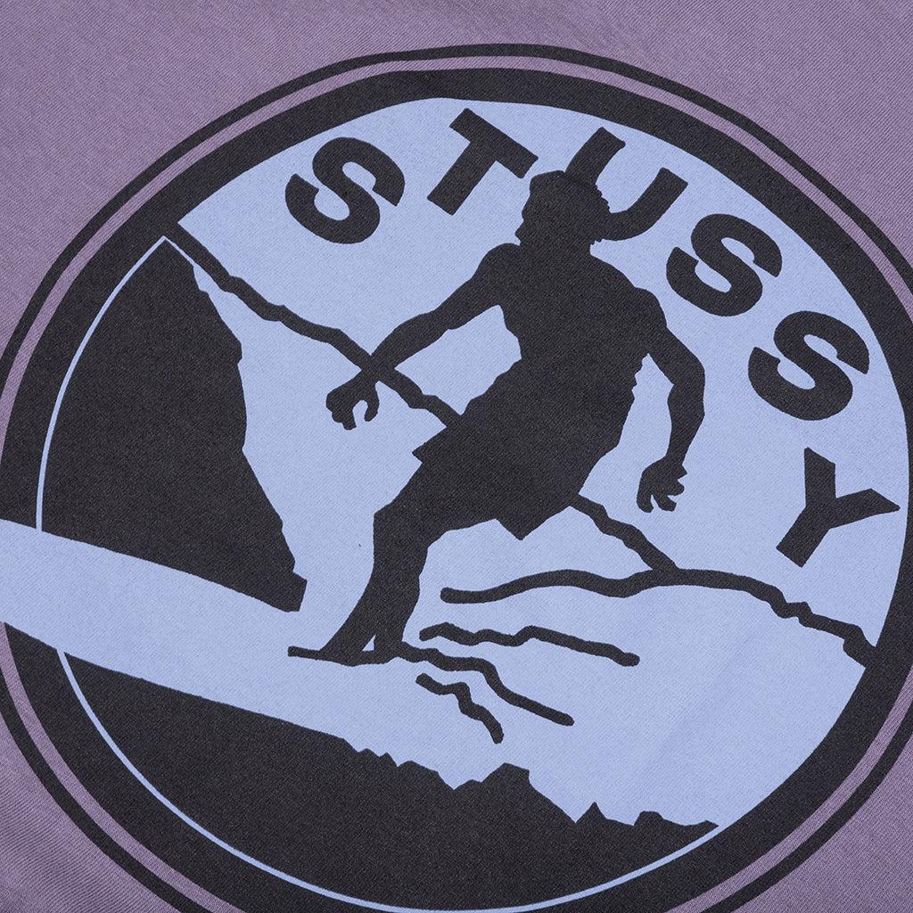 Surf Club Pigment Dyed Tee - Grape Male Product Image