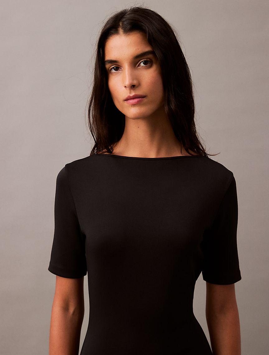 Backless Jersey Dress Product Image