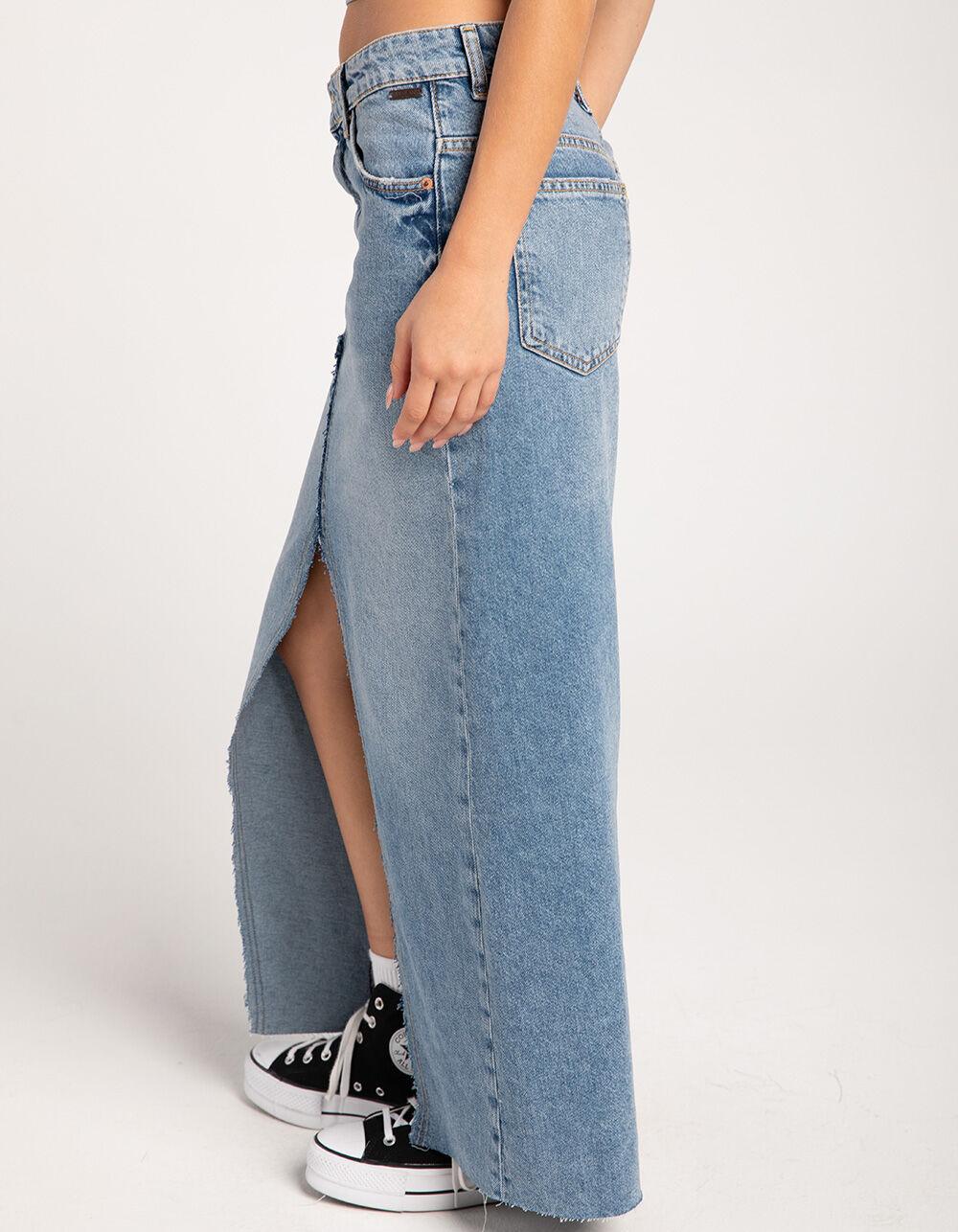 BDG Urban Outfitters Ruth Womens Denim Maxi Skirt - DENIM Product Image