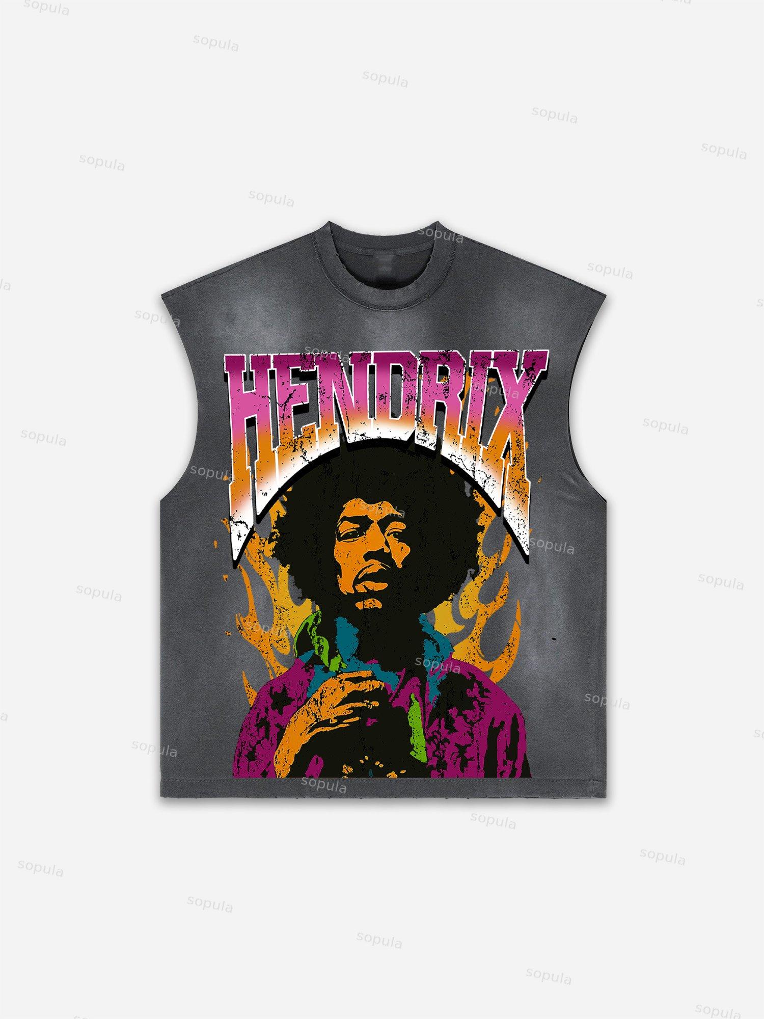 Men's Washed Fly By Choice Graphic Tank Top Product Image