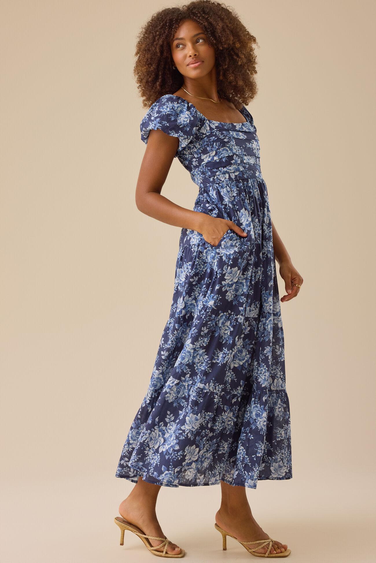 Stella Maris Floral Maxi Dress Product Image