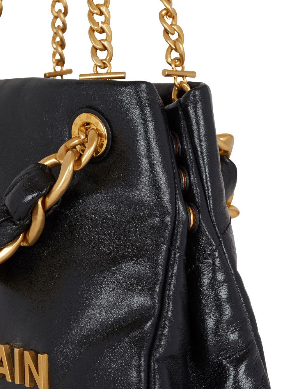 small 1945 Soft leather tote bag Product Image