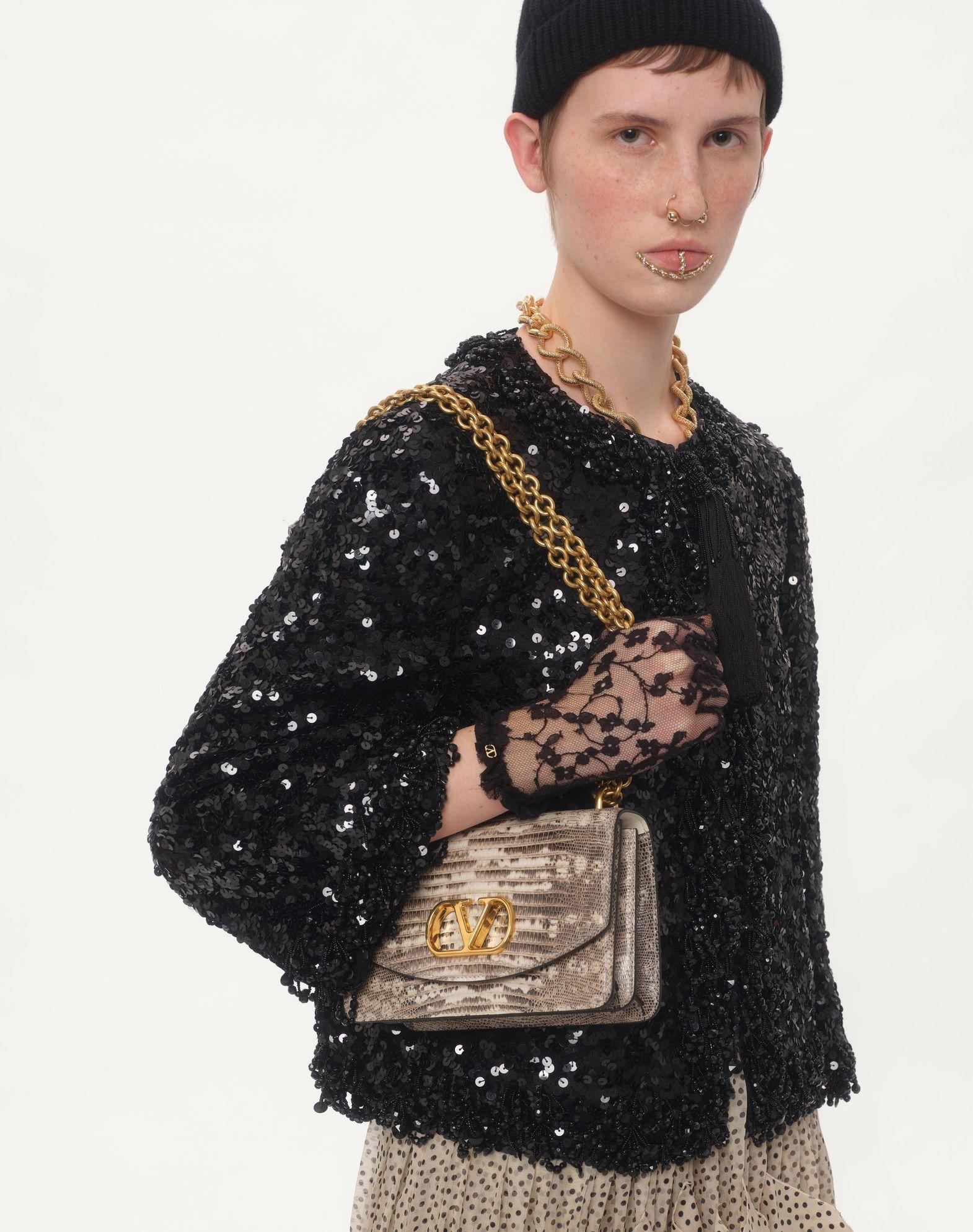 Valentino Garavani Vain Small Shoulder Bag In Tejus Product Image