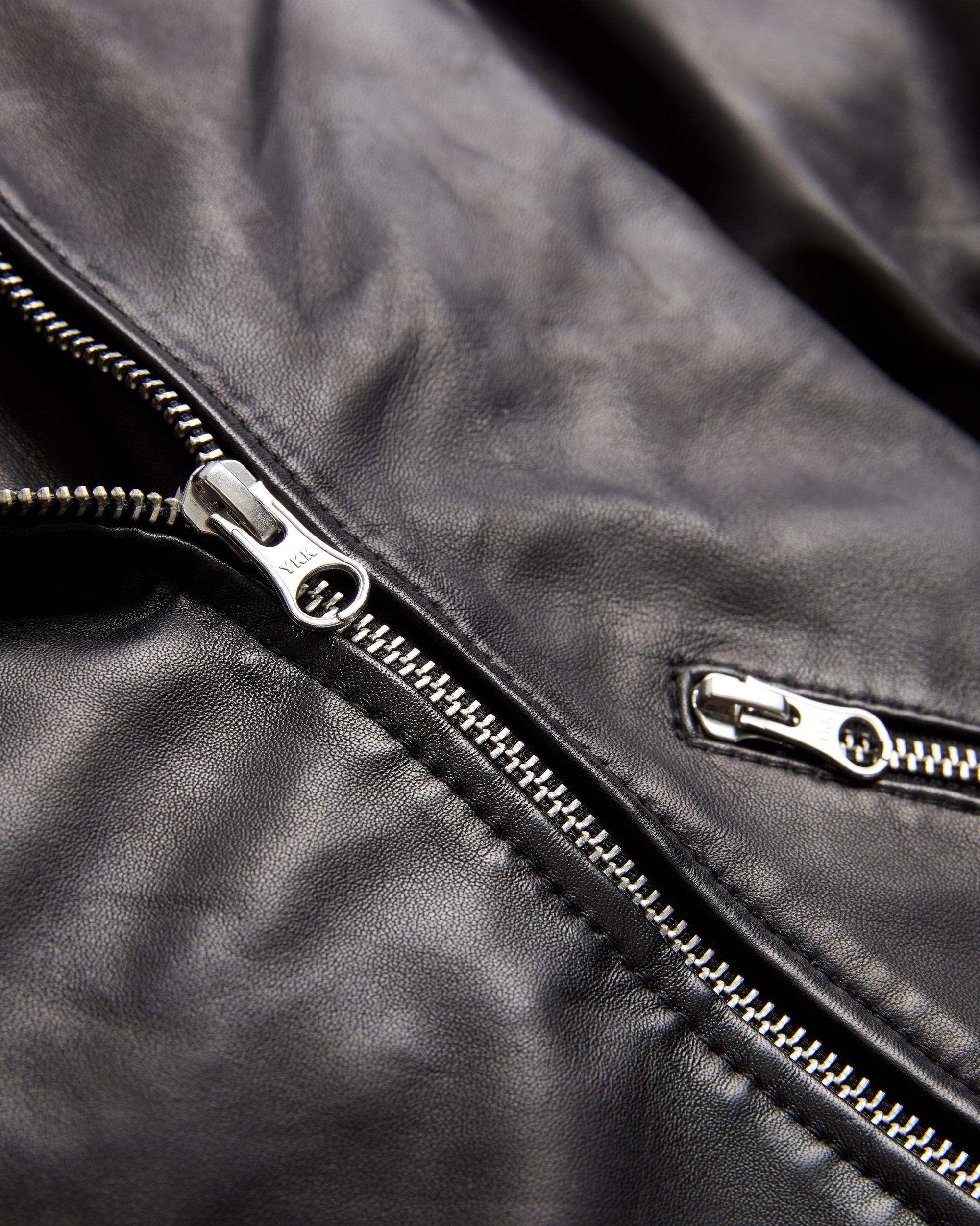 Quince | Women's 100% Washed Leather Biker Jacket Size XL Product Image