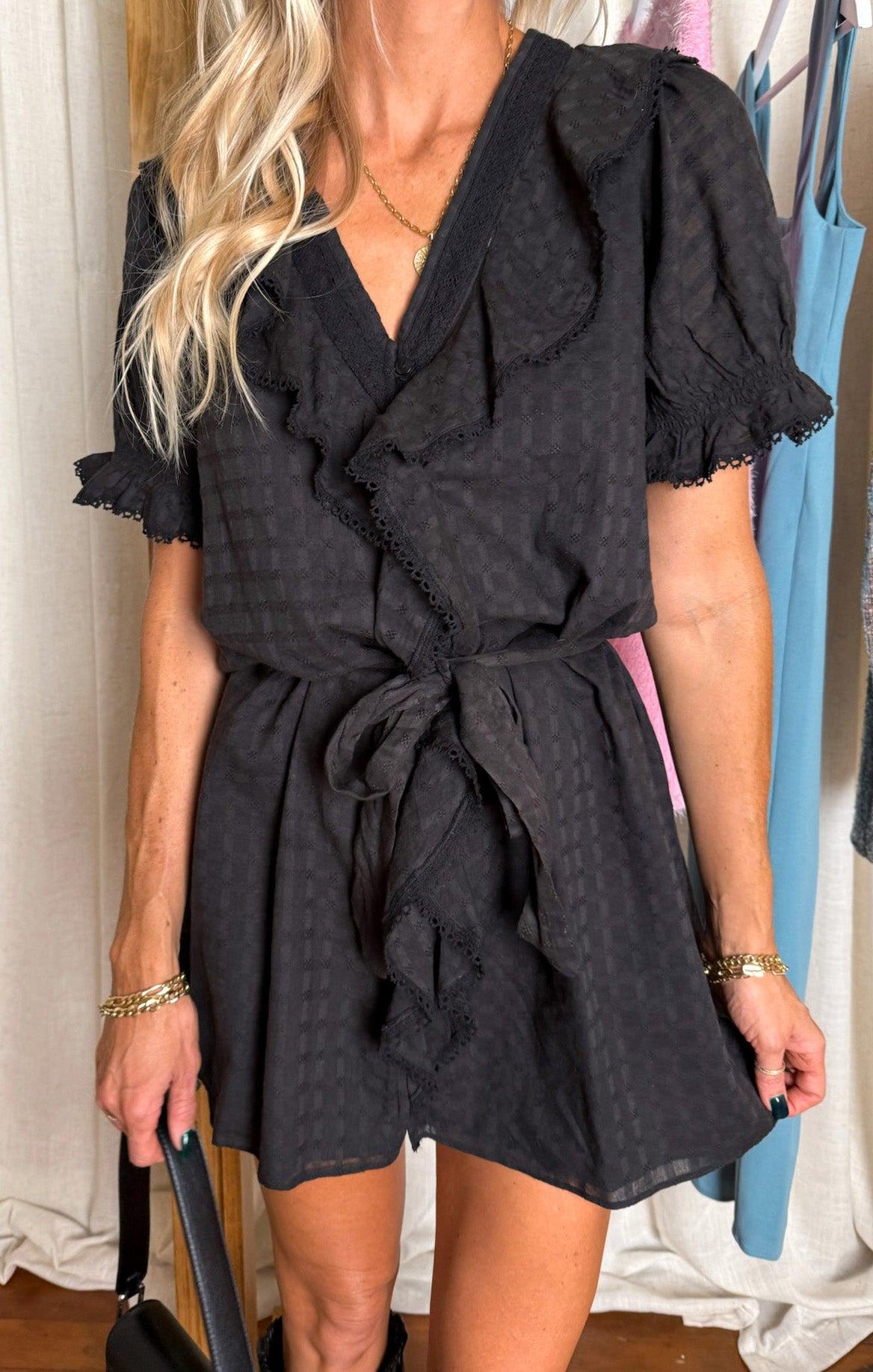 Marissa Dress ~ Black Voile Product Image