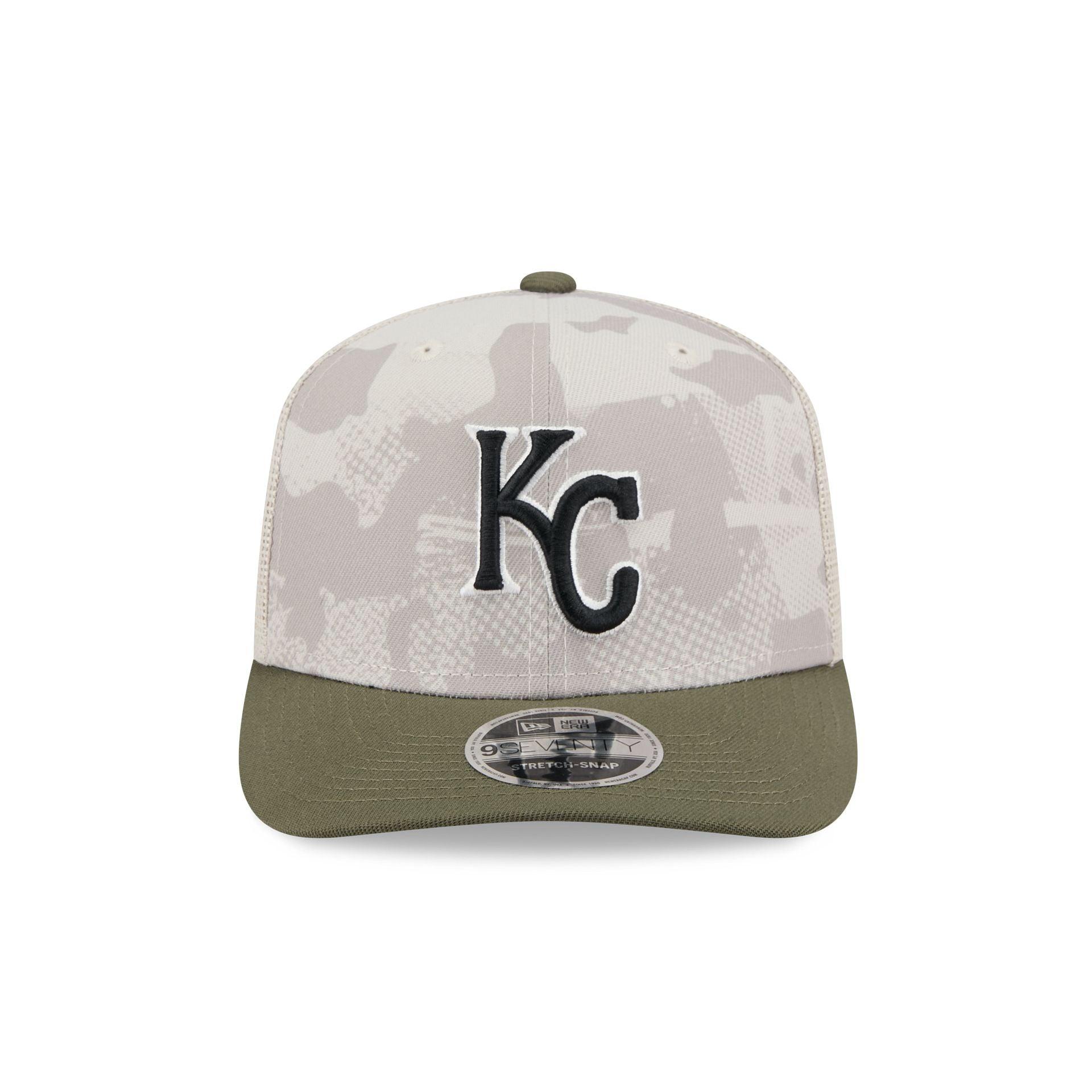 Kansas City Royals Armed Forces Day 2025 9SEVENTY Trucker Hat Male Product Image