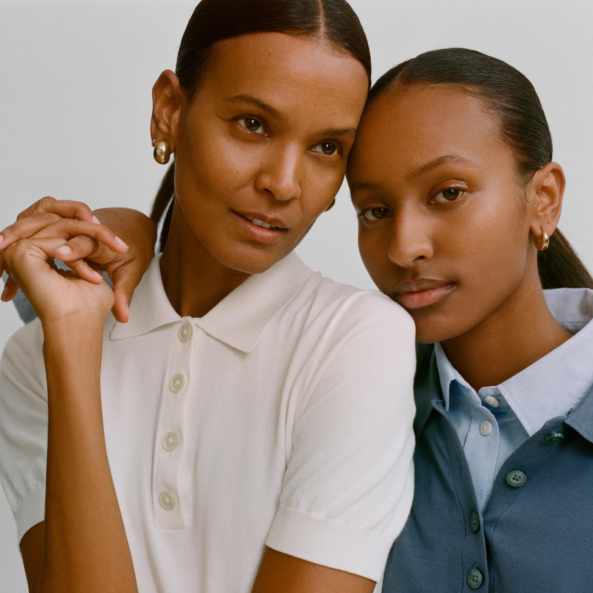 Gwen lace-trim slip skirt in textured satin Product Image