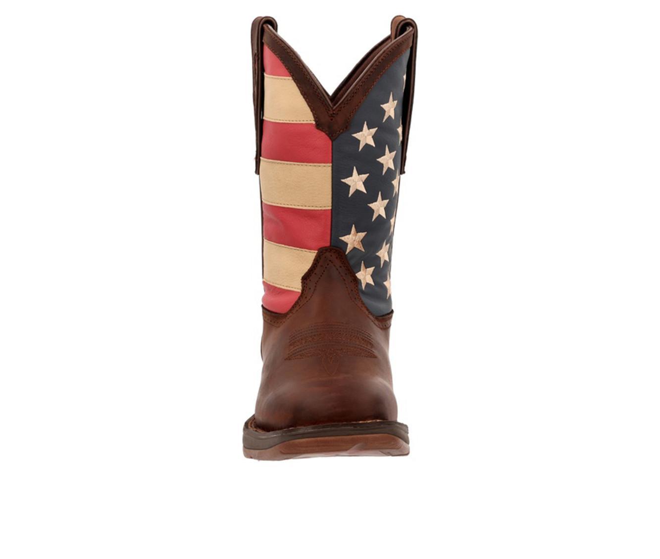 Men's Durango Patriotic Pull-On Western Flag Boot Cowboy Boots Product Image
