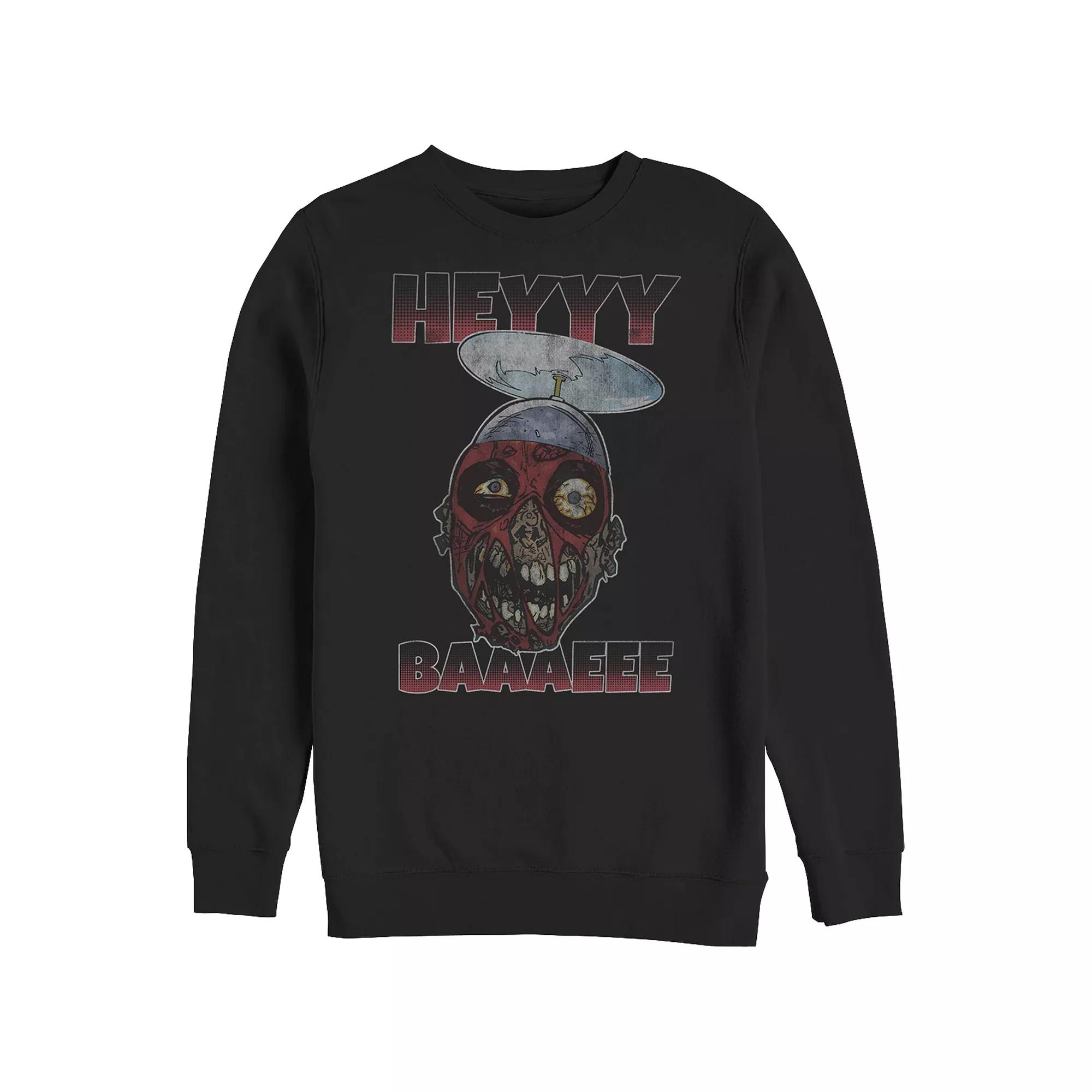 Big & Tall Marvel Deadpool Hey Baaaeee Graphic Fleece, Men's,  Product Image