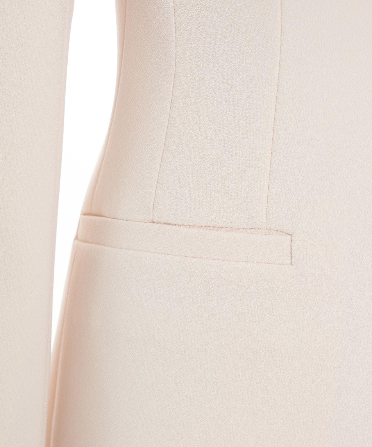 Single-breasted blazer in crêpe Product Image