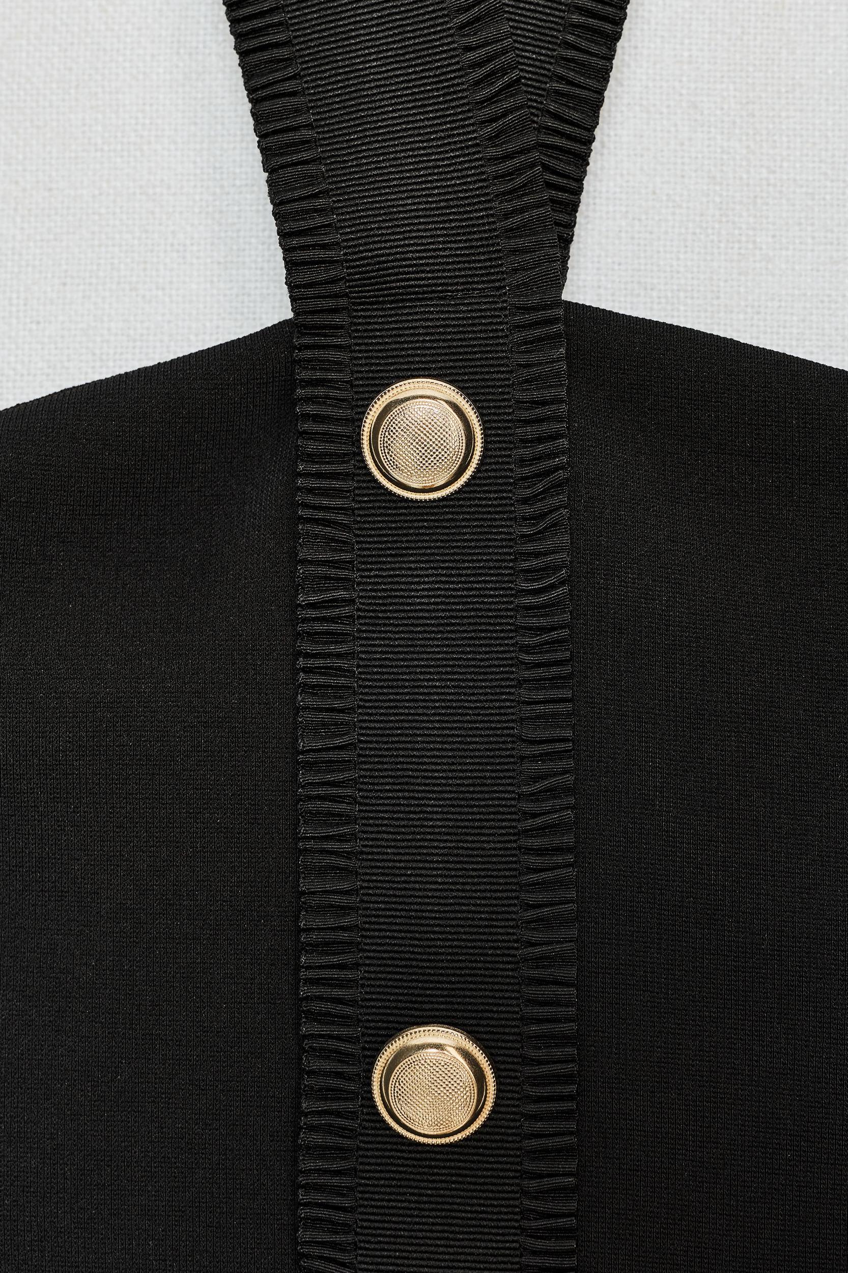 STRETCH CONTOURING HALTER TOP Product Image