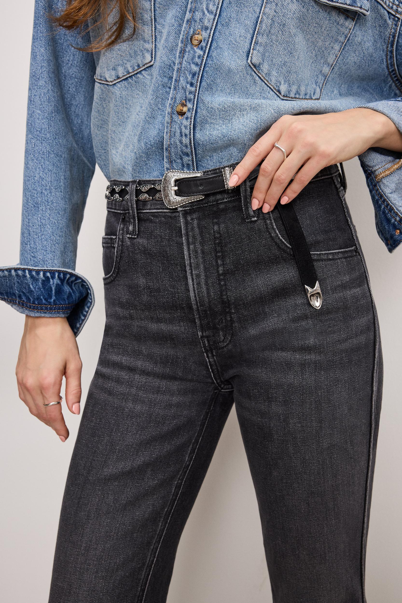 GOOD COWBOY BOOTCUT JEANS | BLACK354 Product Image