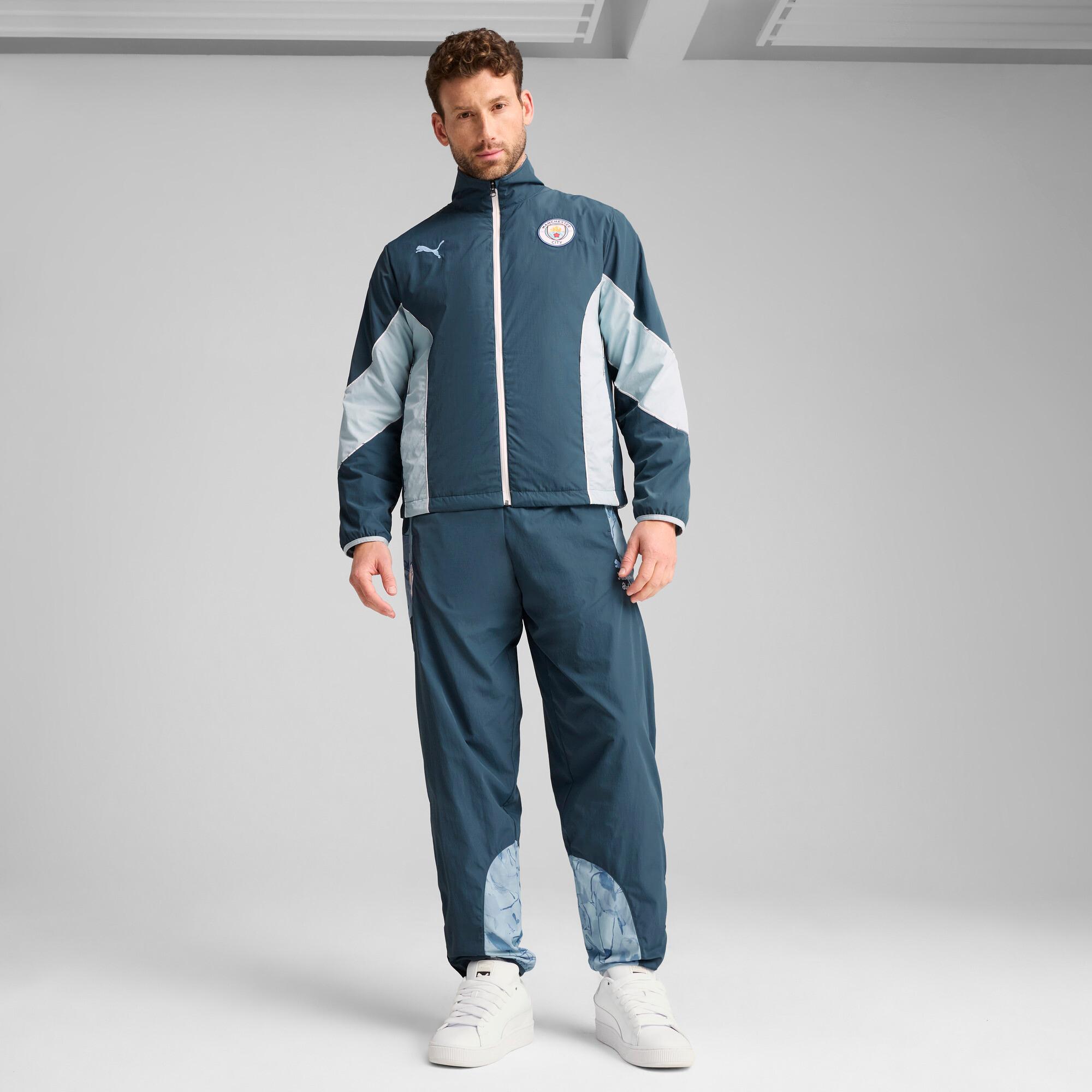 PUMA KIDSUPER x MANCHESTER CITY Reversible Jacket Men in Grey Product Image