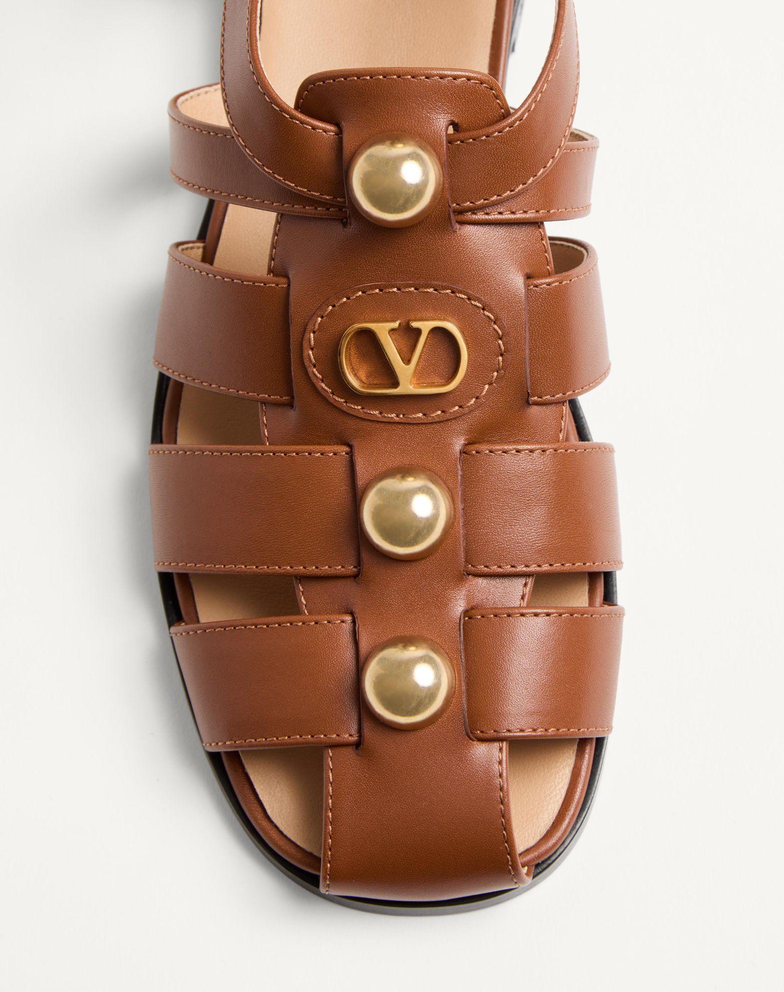 Vlogo Signature Calfskin Fisherman Sandal 20Mm Product Image