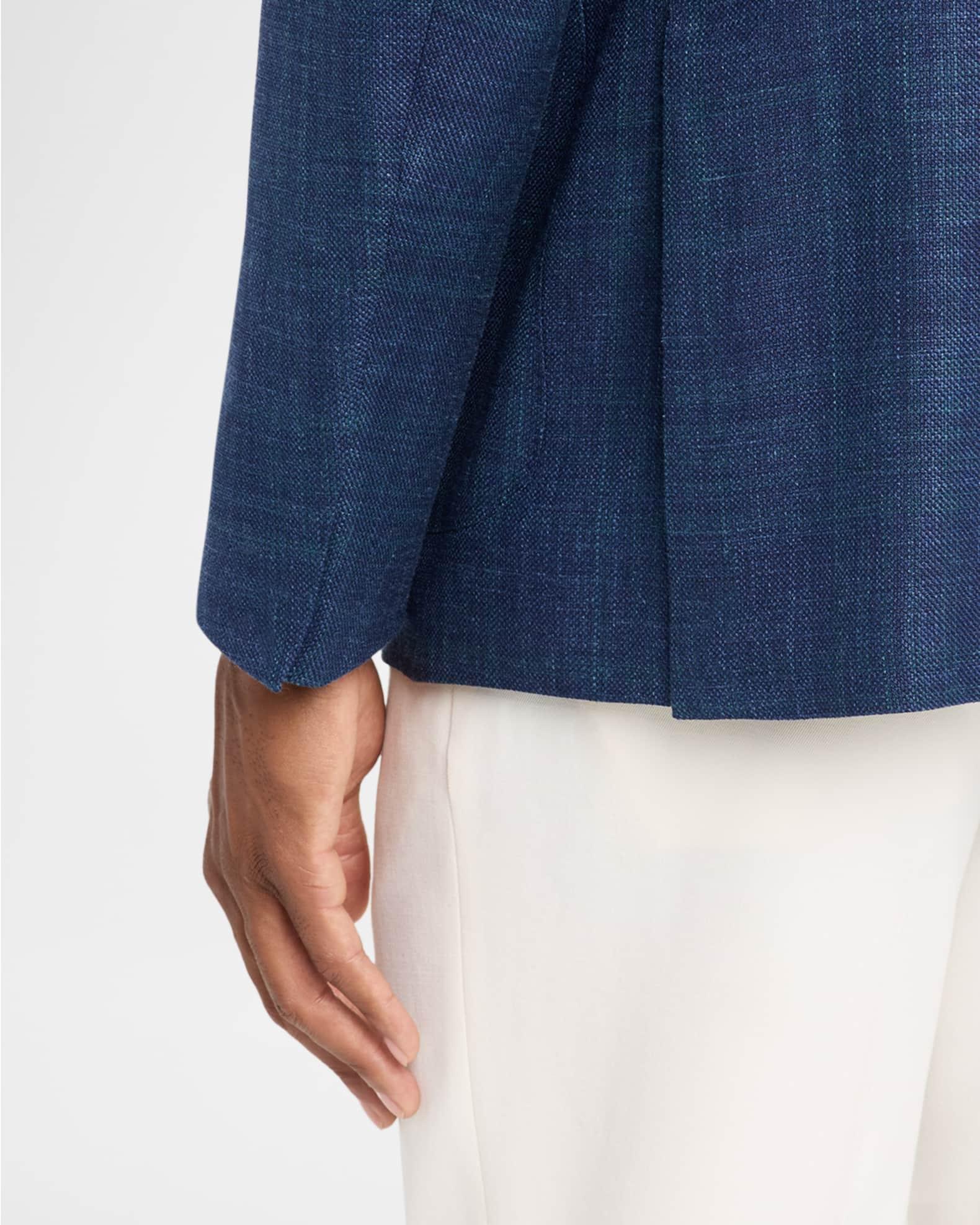 Men's Tonal Plaid Single-Breasted Sport Coat Product Image