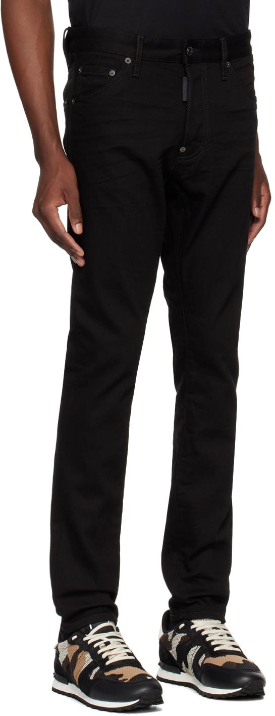 DSQUARED2 Cool Guy Mid-rise Skinny Jeans In Black Product Image