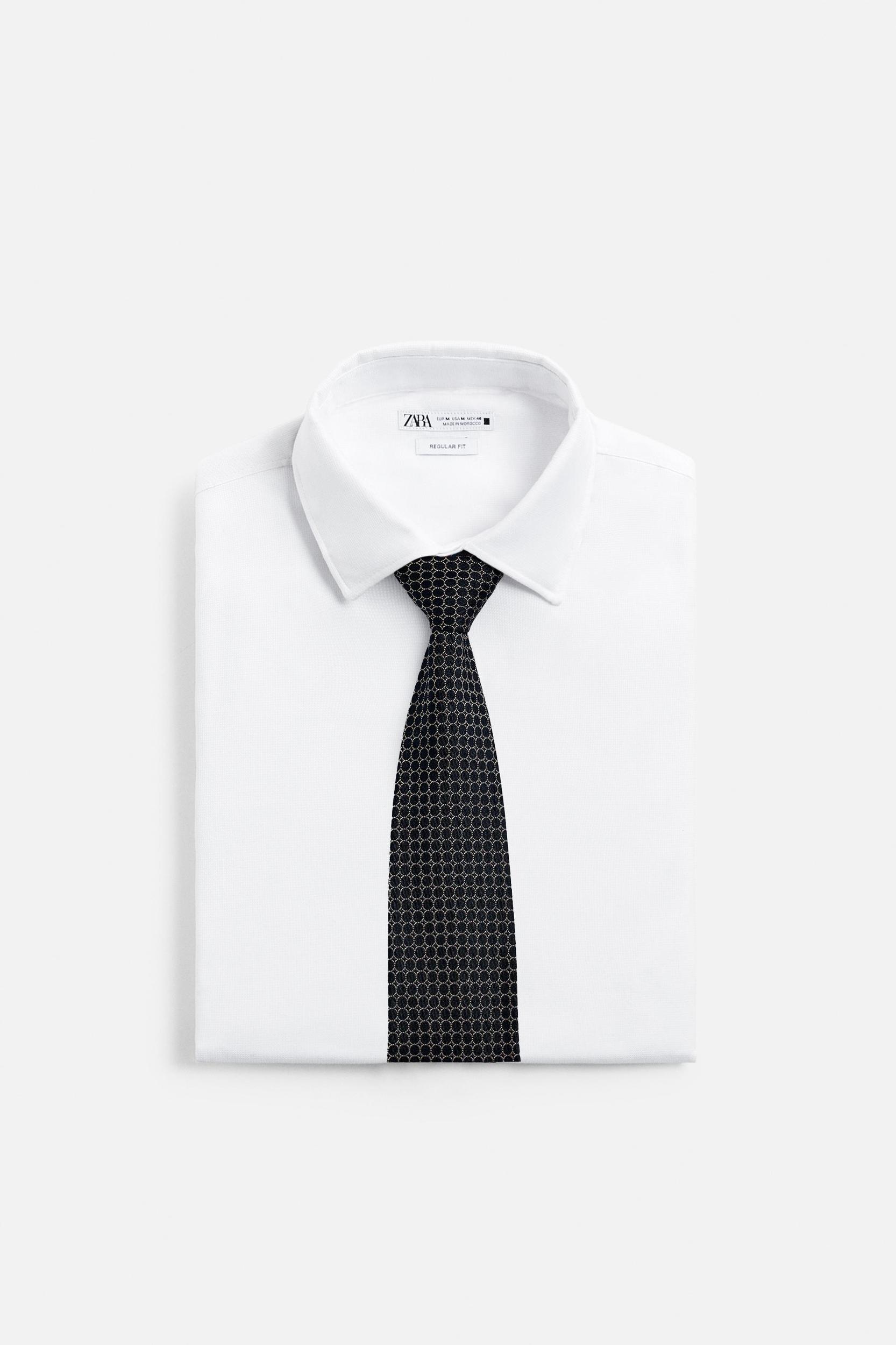 100% SILK JACQUARD TIE Product Image