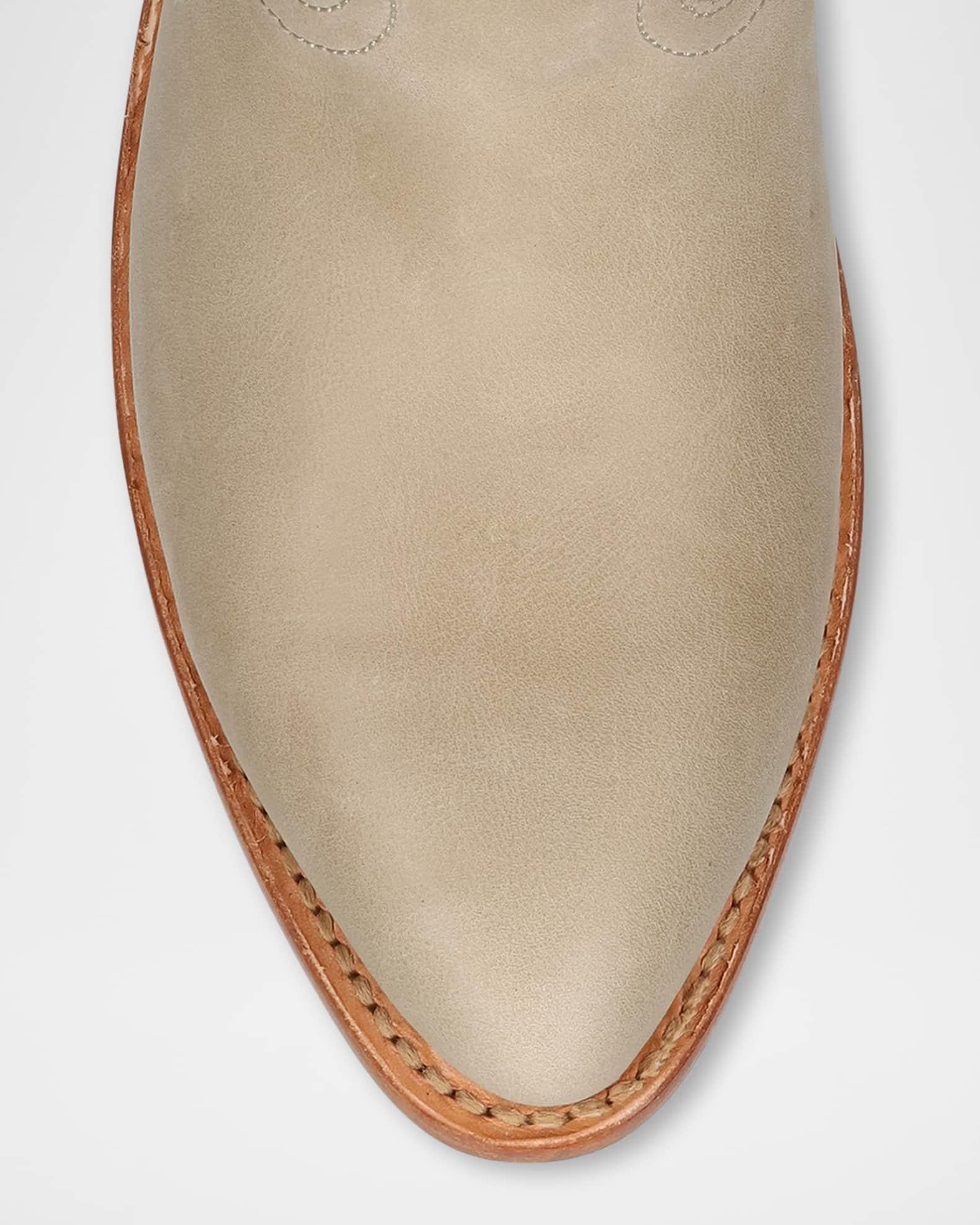 Billy Mixed Leather Western Short Boots Product Image