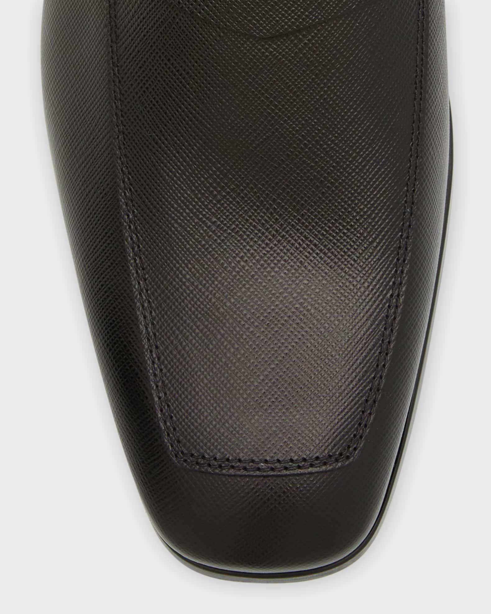 Saffiano Leather Penny Loafer Product Image