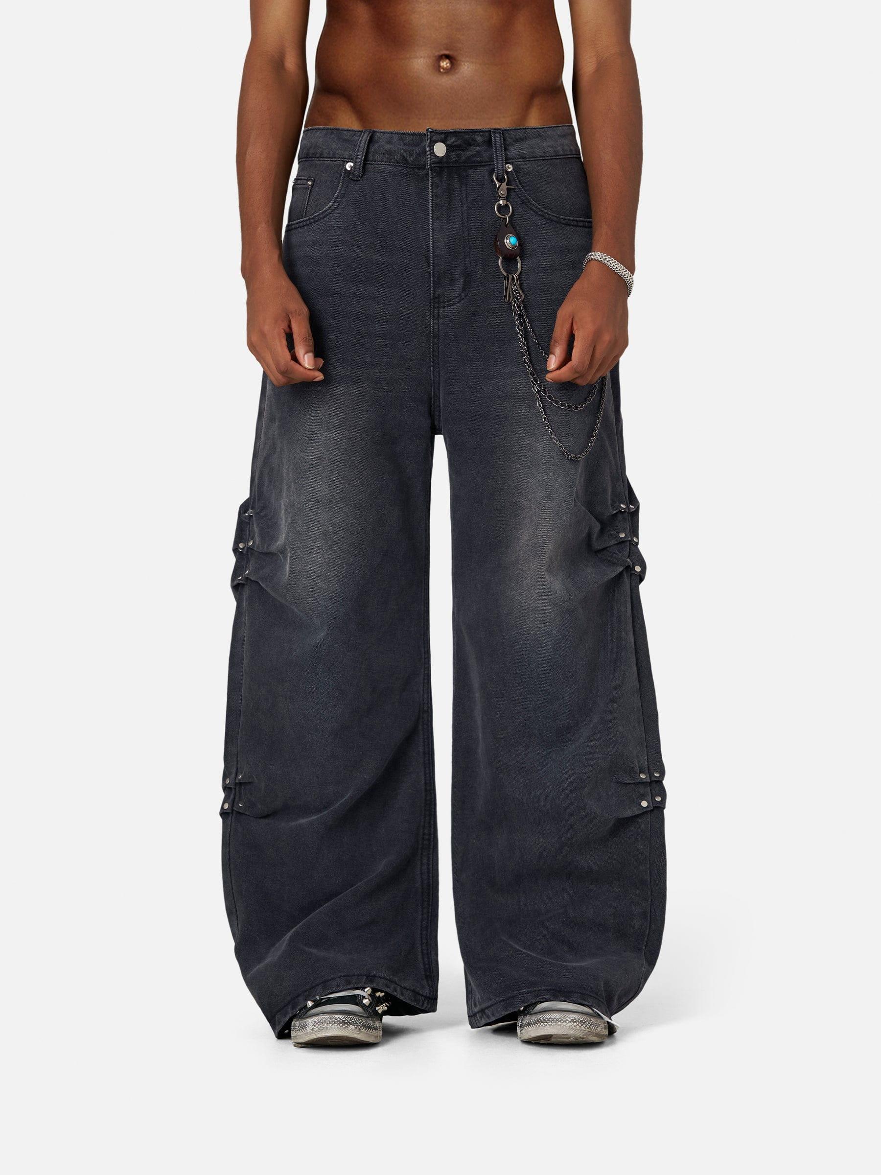 Aelfric Eden Pleated Baggy Jeans Product Image