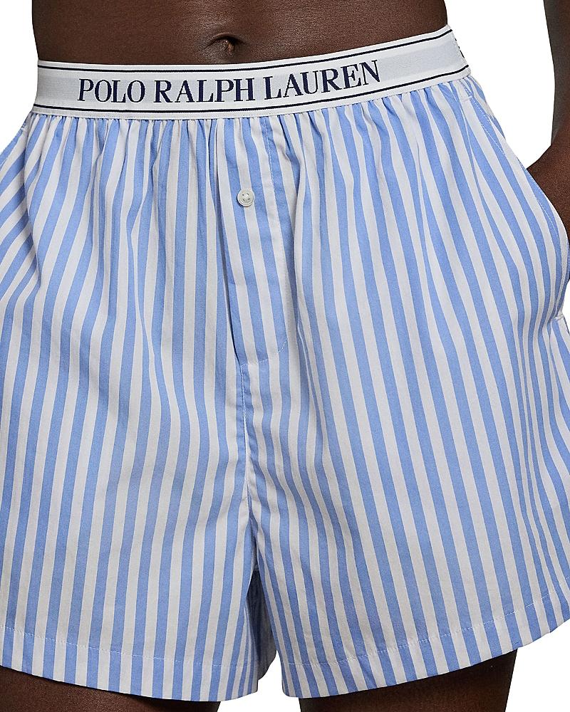 Womens Striped Boxer Shorts Product Image