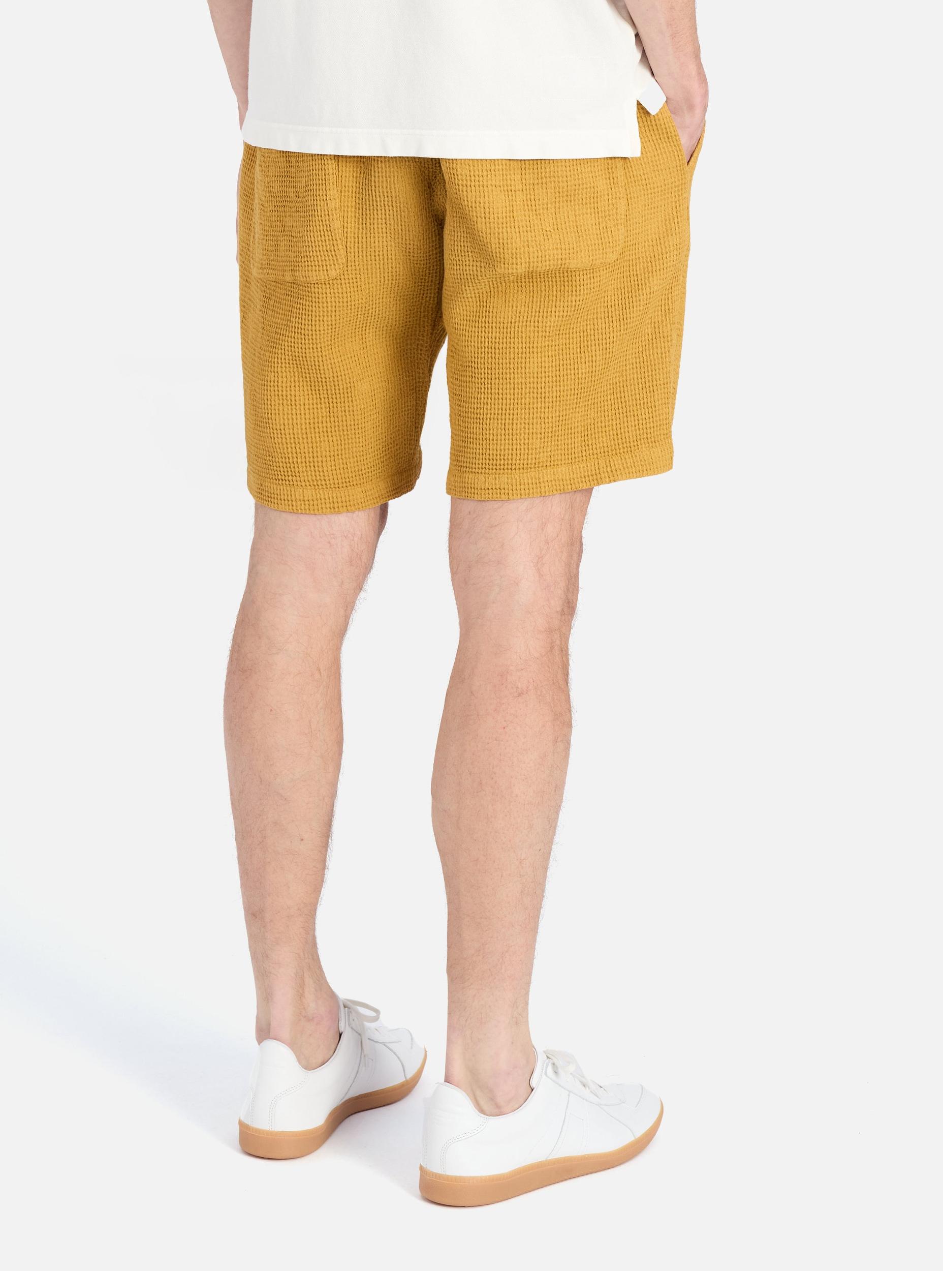 Camel Japanese Waffle Simple Short Product Image