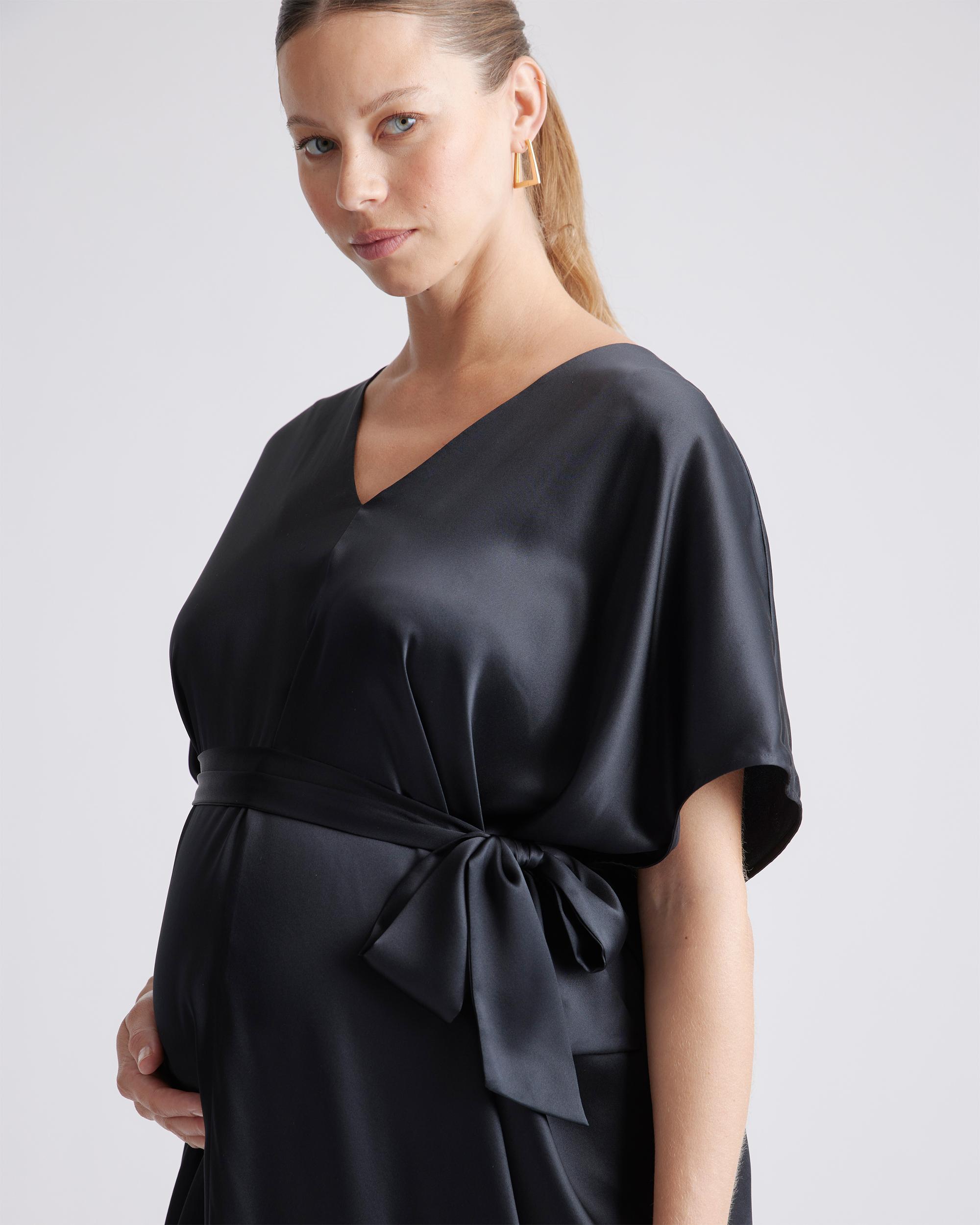 Quince | Women's Maternity Dress Size XS, Silk Product Image